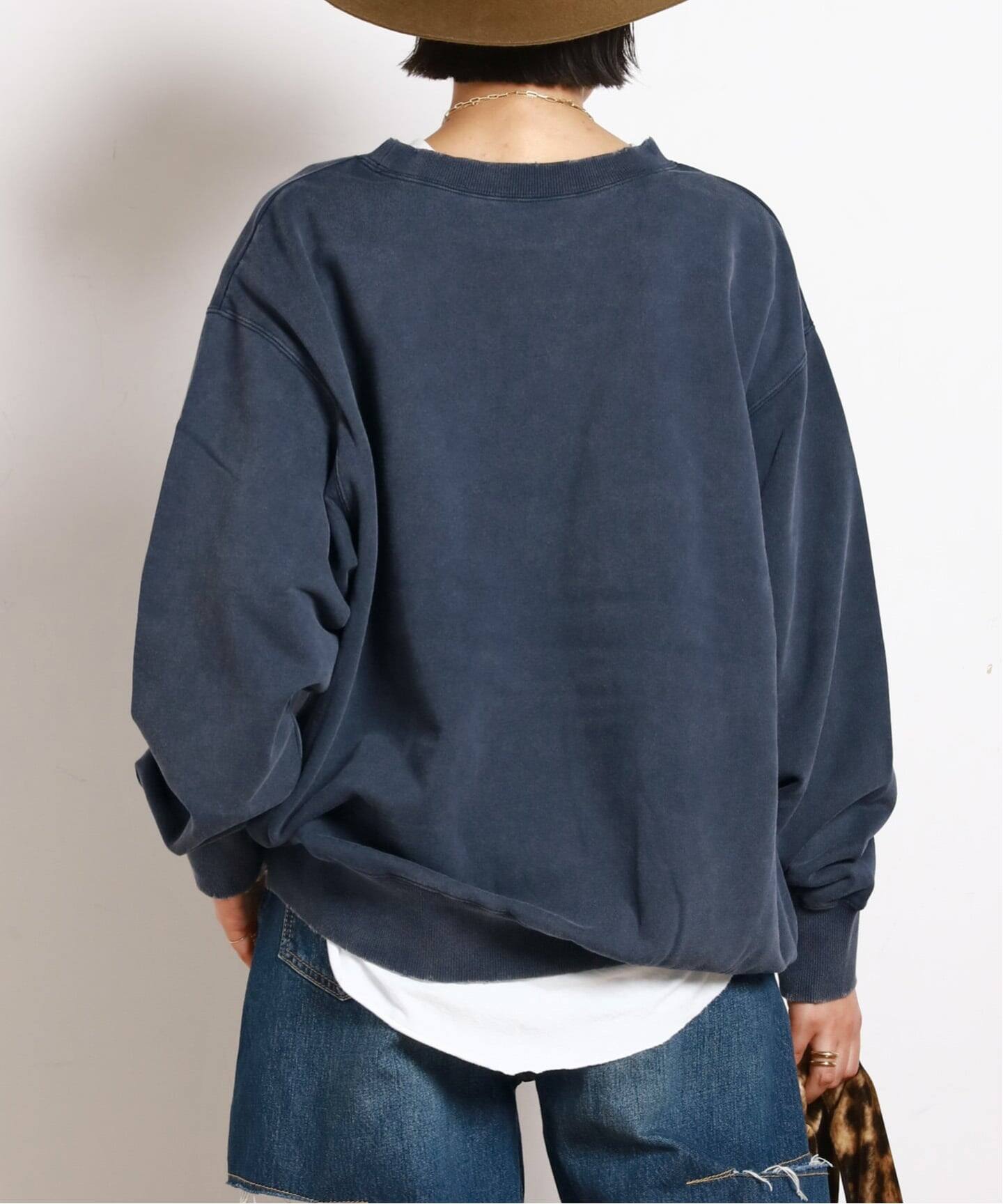 athletic wear MASON】別注オーバーカレッジスウェット（Tシャツ 