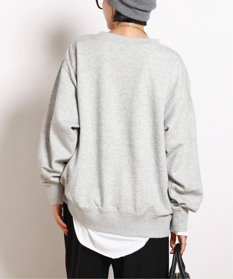 athletic wear MASON】別注オーバーカレッジスウェット（Tシャツ 