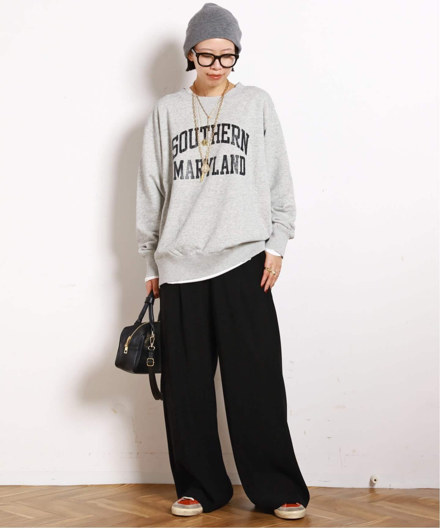 AP STUDIO athletic wear MASON別注カレッジスウェット athletic wear MASON】別注カレッジスウェット（Tシャツ