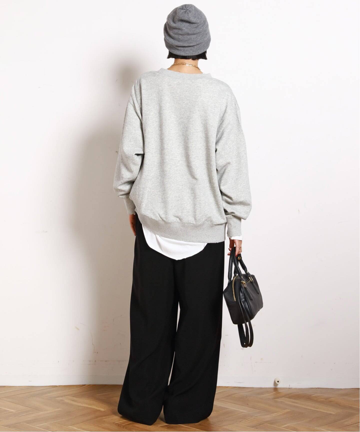 athletic wear MASON】別注オーバーカレッジスウェット（Tシャツ 