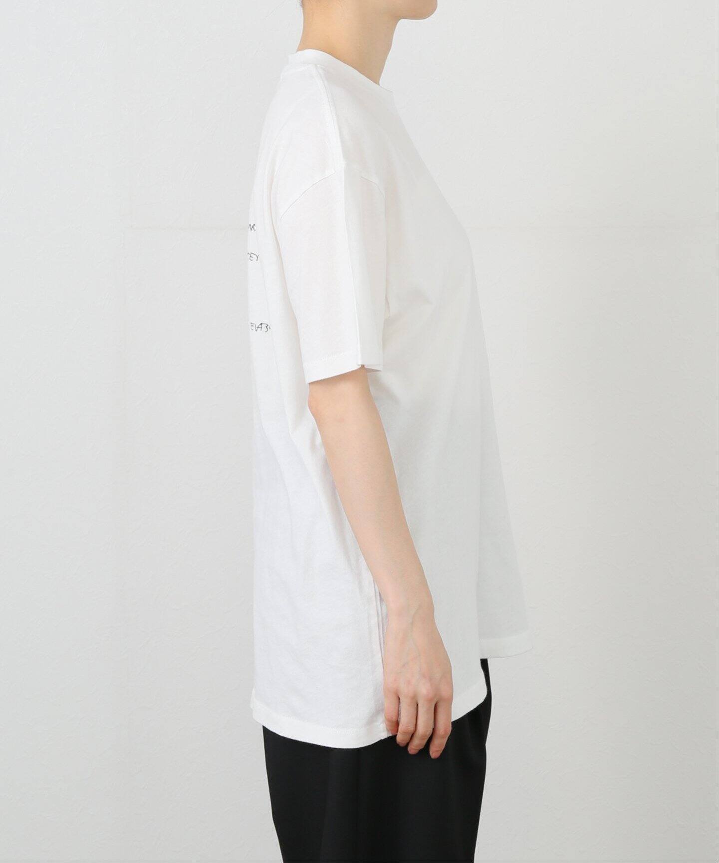 ANINE BING/アニン ビン】WALKER TEE LYRICS（Tシャツ