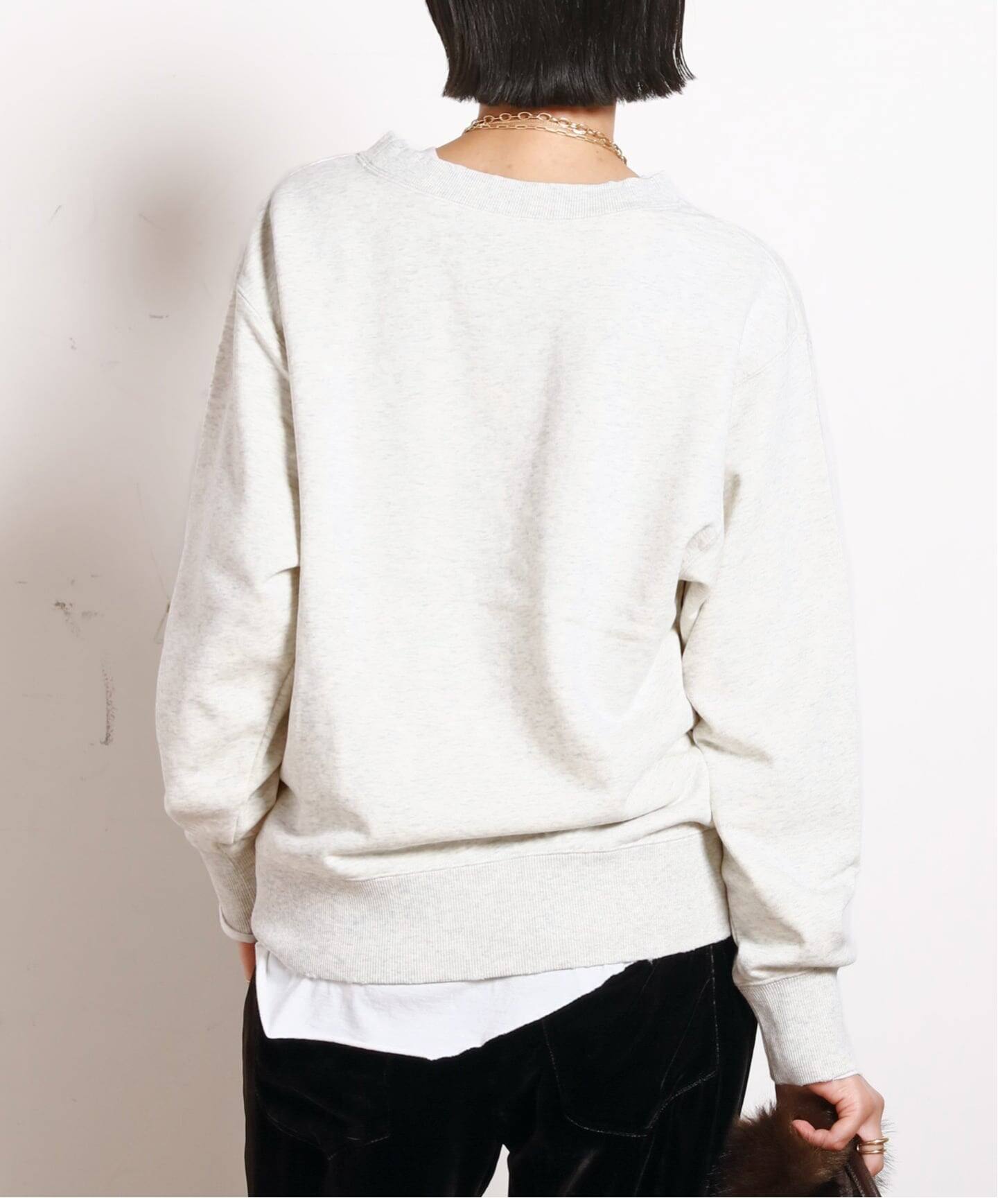 athletic wear MASON】別注カレッジスウェット（Tシャツ