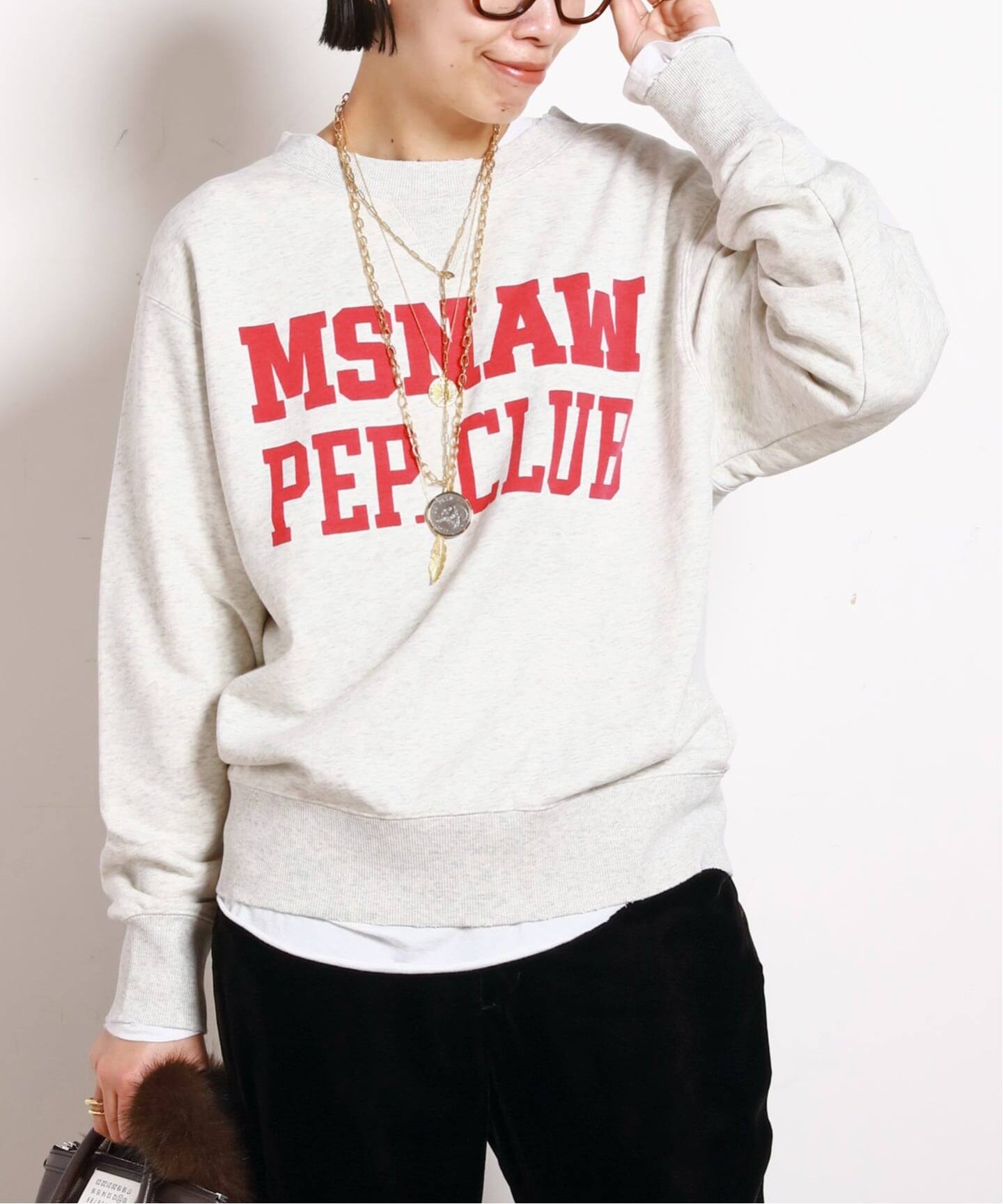 athletic wear MASON】別注カレッジスウェット（Tシャツ／カットソー 