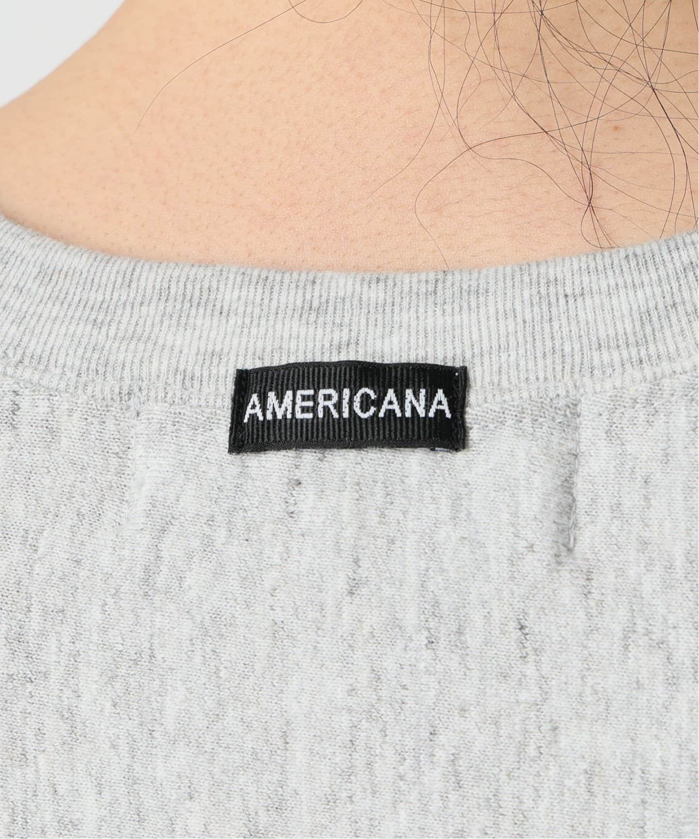 L&#39;Appartement DEUXIEME CLASSE - タグ付き新品 AP STUDIO アメリカーナ  バックロング Tシャツ AMERICANA/アメリカーナ】別注シャープロングスリーブT-sh（T