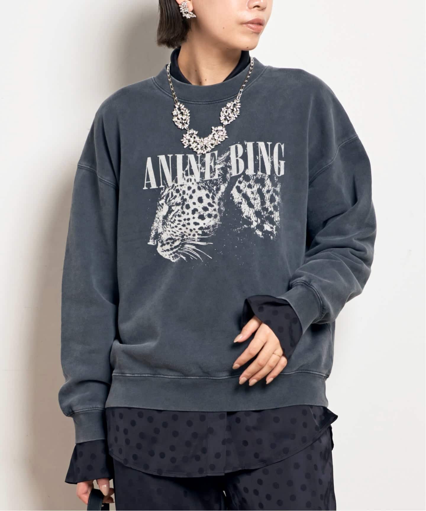 【新品未使用】ANINE BING アニンビン　スウェット　トレーナー ANINE BING/アニン ビン】SPENCER SWEAT（スウェット）｜AP STUDIO