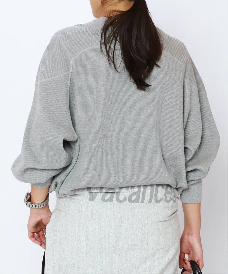 AMERICANA/アメリカーナ】別注サーマルプルオーバー（Tシャツ  