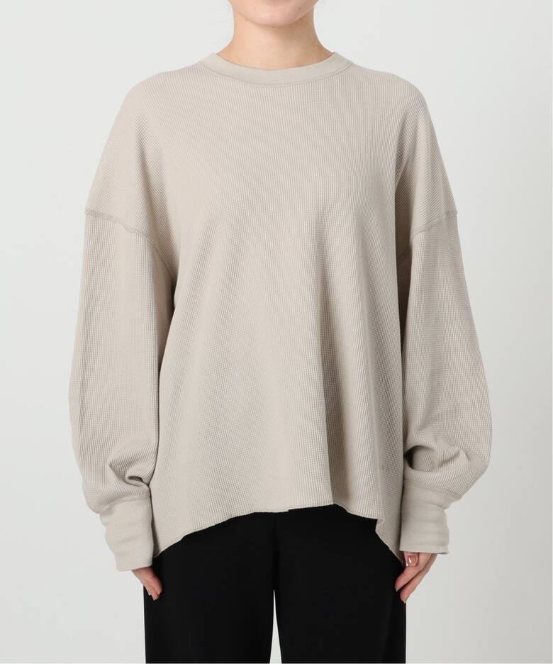 AMERICANA/アメリカーナ】別注サーマルプルオーバー（Tシャツ  