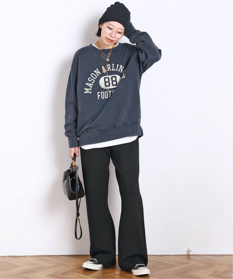 athletic wear MASON】over collegesweat（スウェット）｜AP STUDIO 