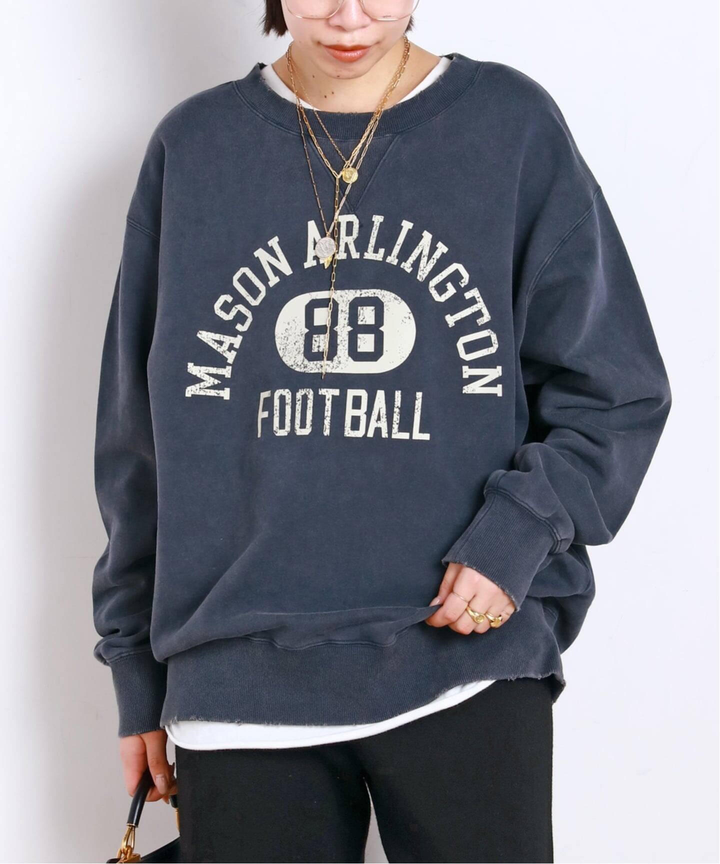 athletic wear MASON】over collegesweat（スウェット）｜AP STUDIO 