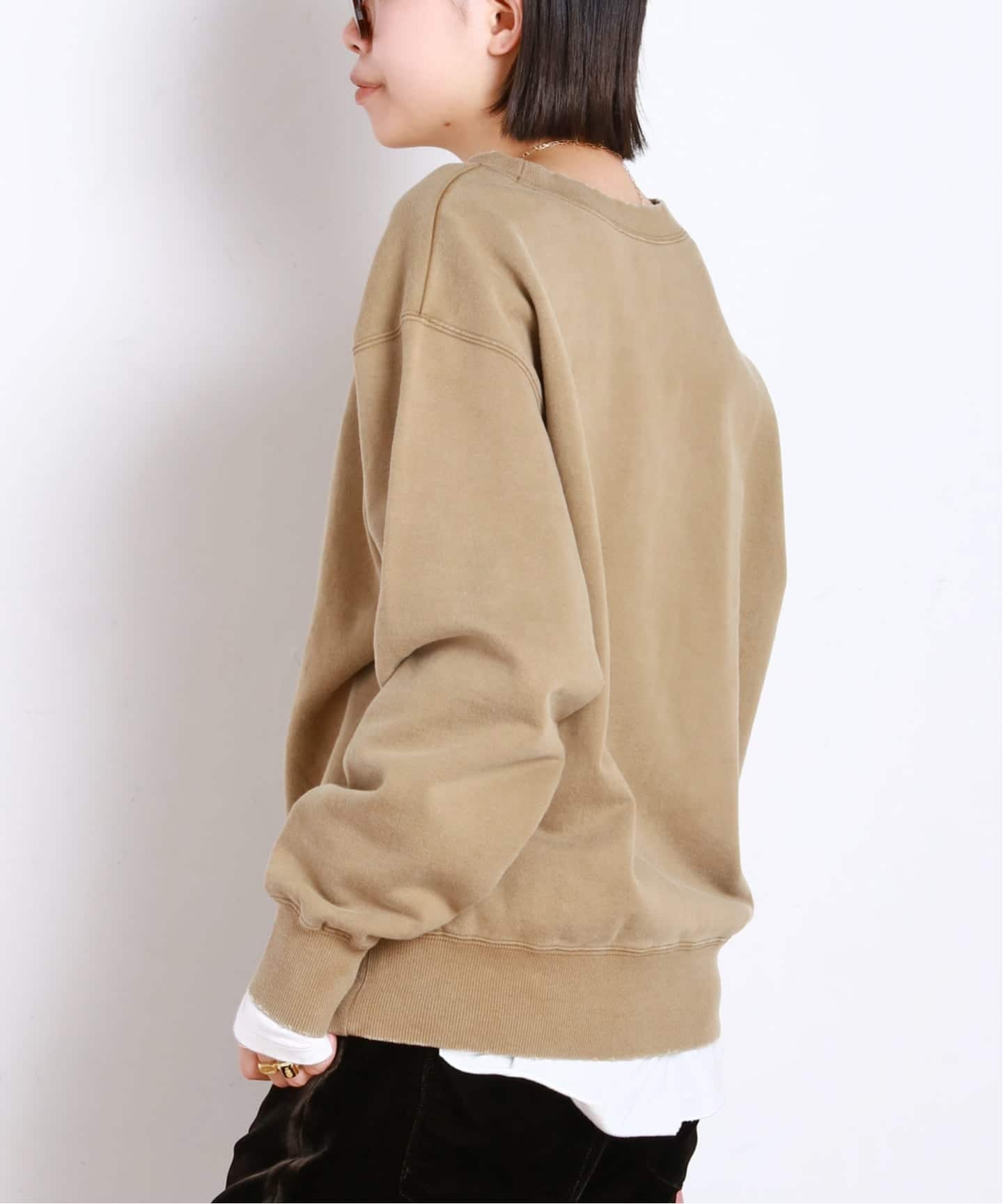 予約》【athletic wear MASON】別注college sweat（Tシャツ