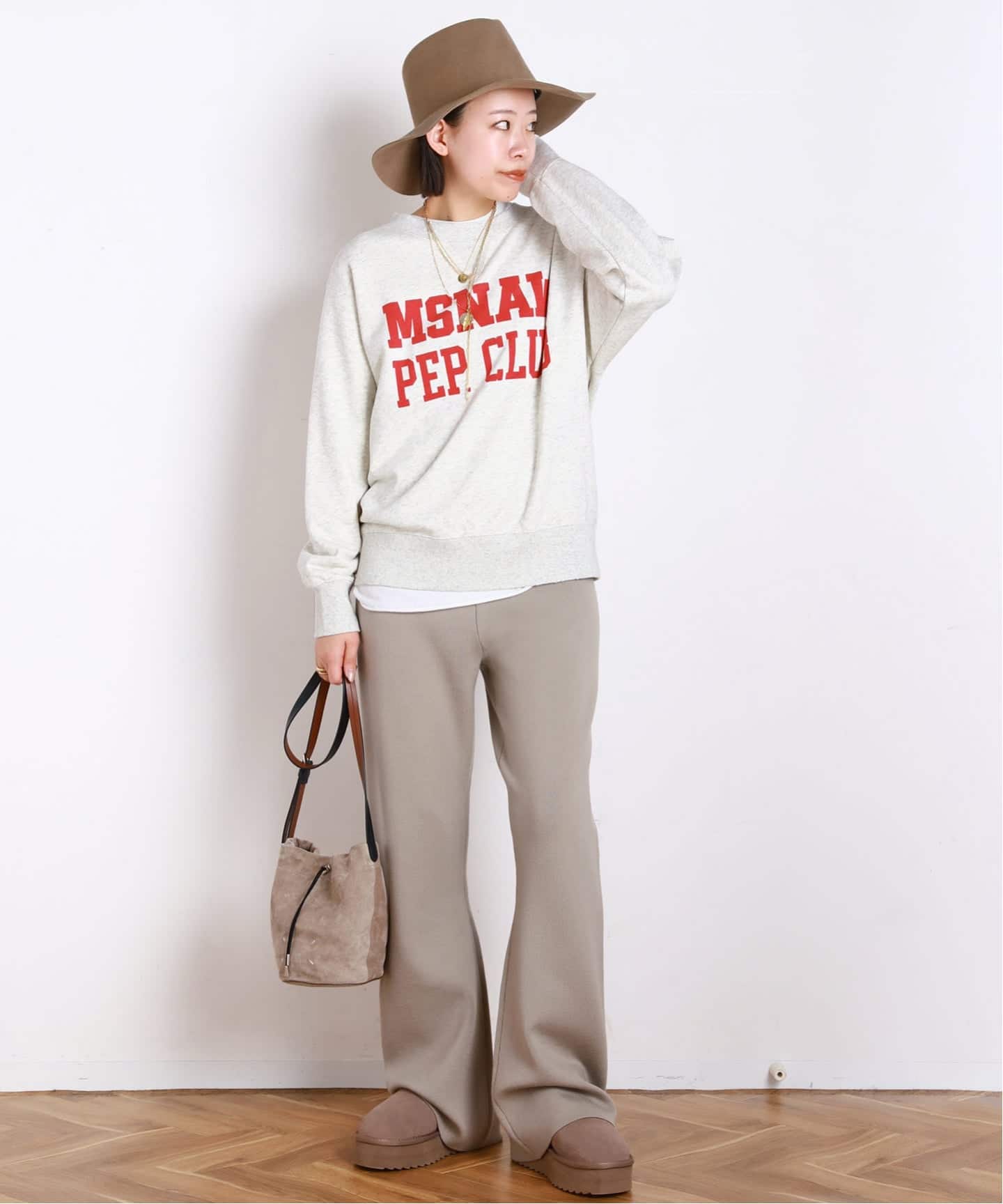 athletic wear MASON】別注college sweat（Tシャツ／カットソー）｜AP