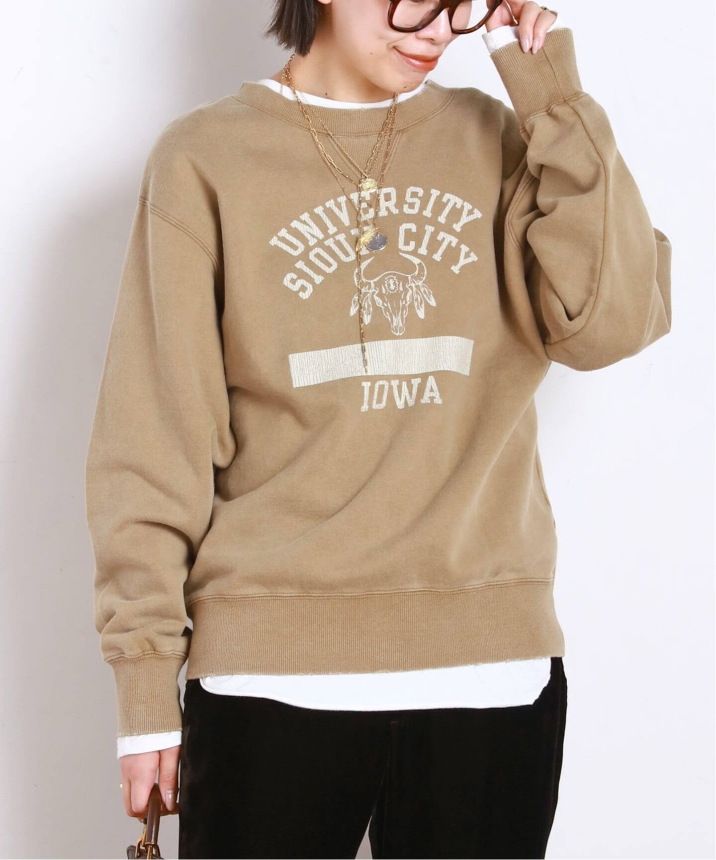 athletic wear MASON】別注college sweat（Tシャツ／カットソー）｜AP 