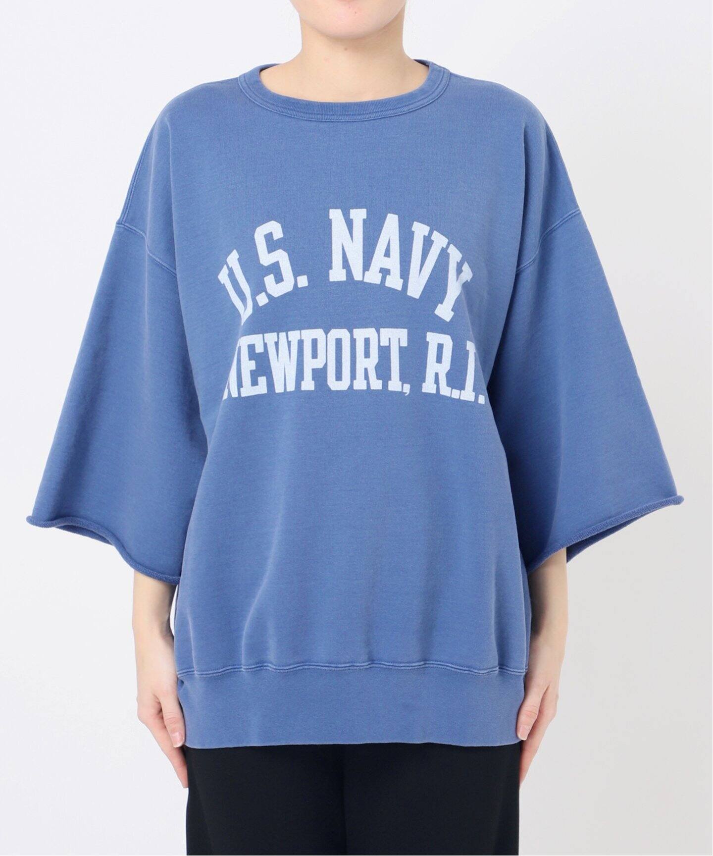 R JUBILEE/アール ジュビリー】別注 ハーフスリーブスウェット(NEWPORT  