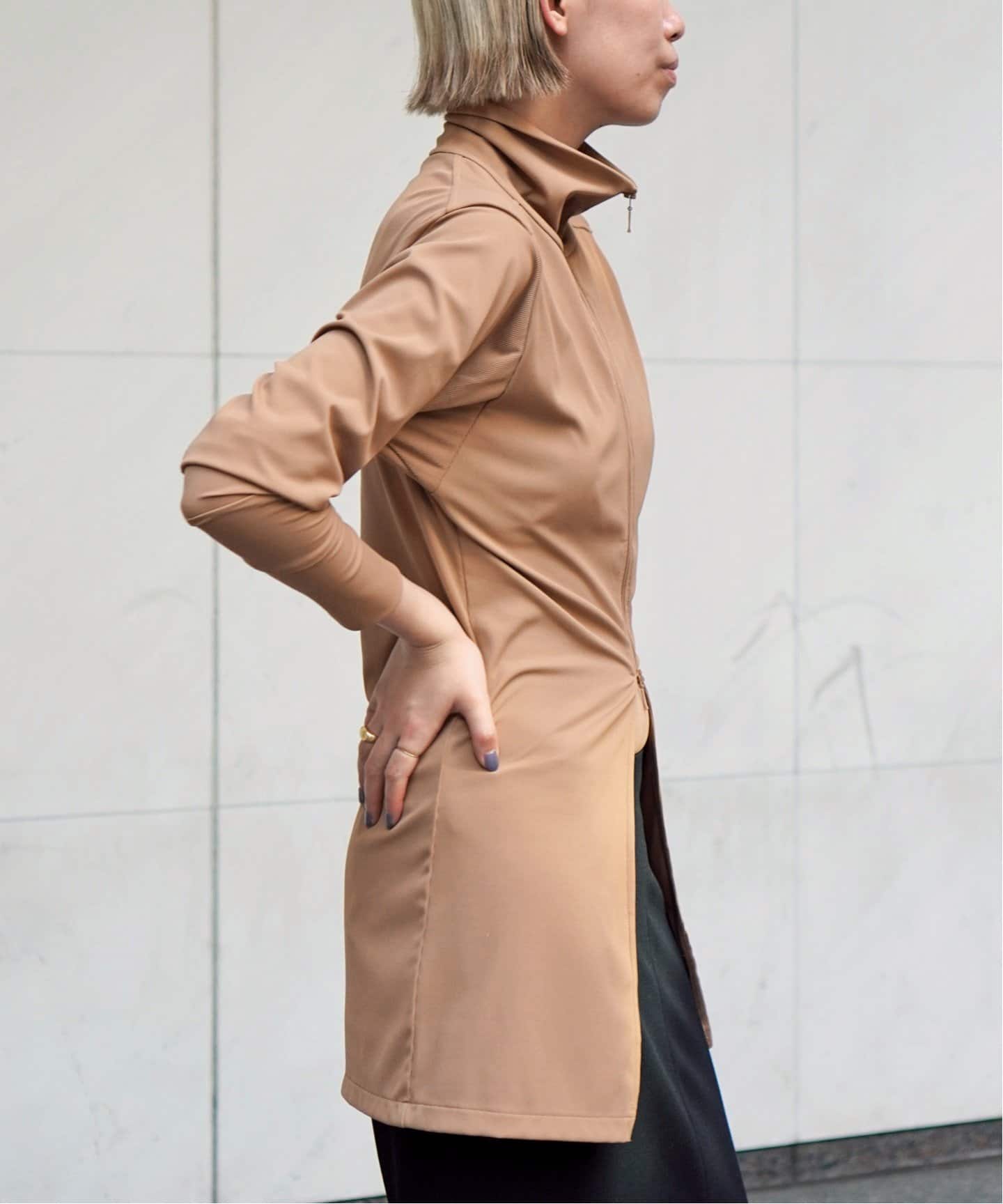トップス AP STUDIO[DAWN) HAORI WITH SNAP BUTTON DAWN/ダン】HAORI ZIP（カーディガン）｜AP STUDIO（エーピー