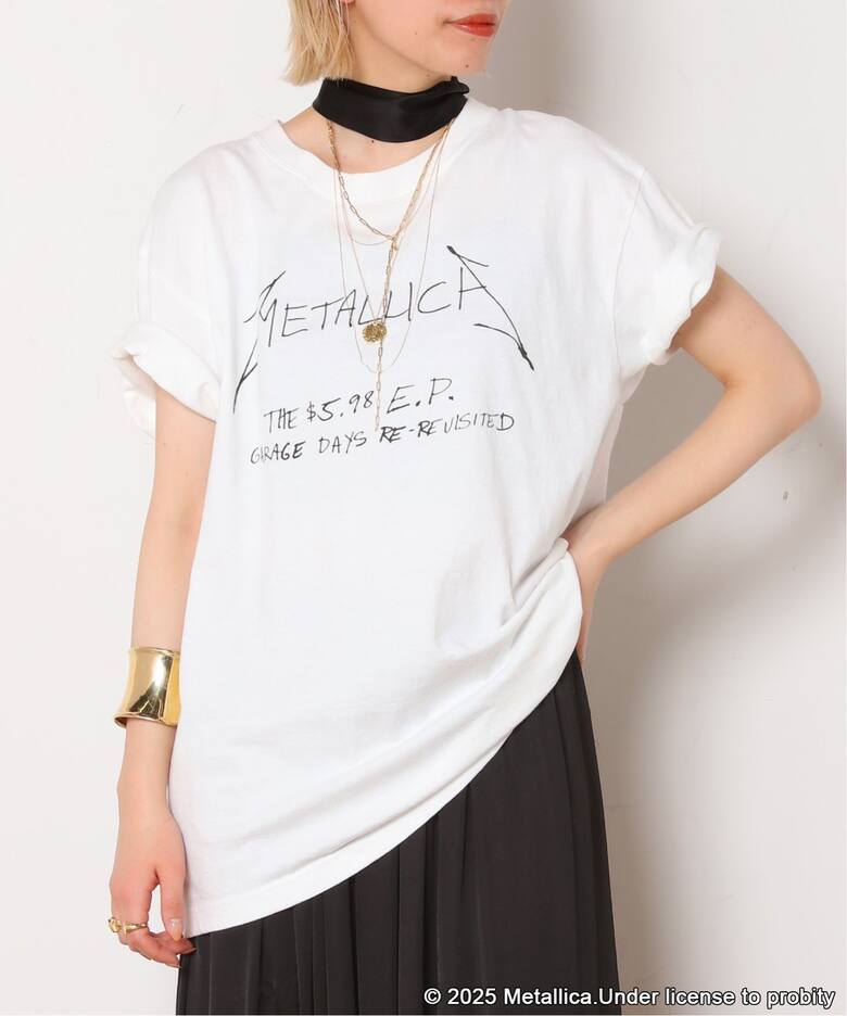 Johnbull ジョンブル Tシャツ ブラック ホワイト 黒白 サイズ:M / 24春  