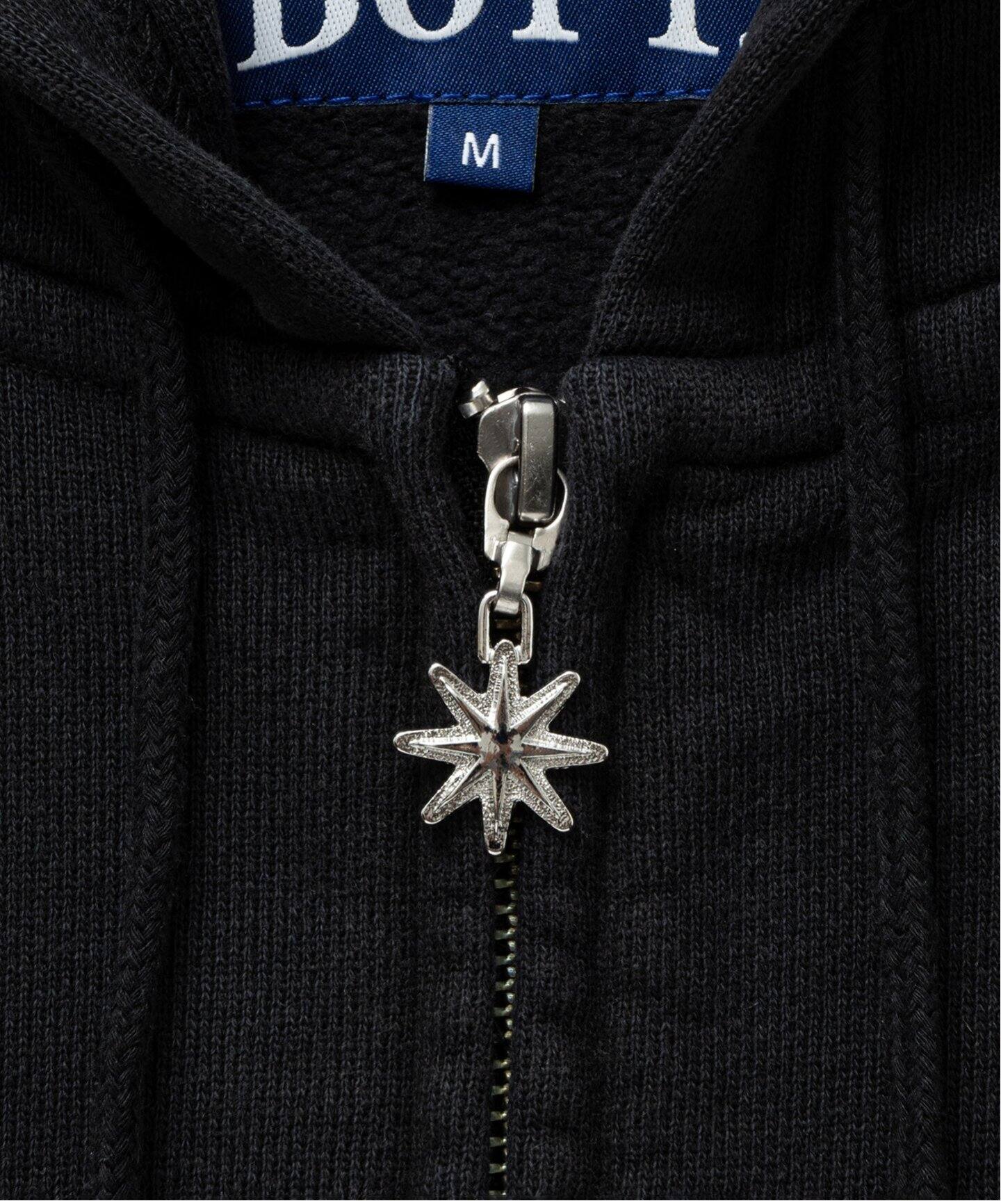 BoTT / ボット】Washed Script Logo Zip Hoodie（パーカー）｜WISM 