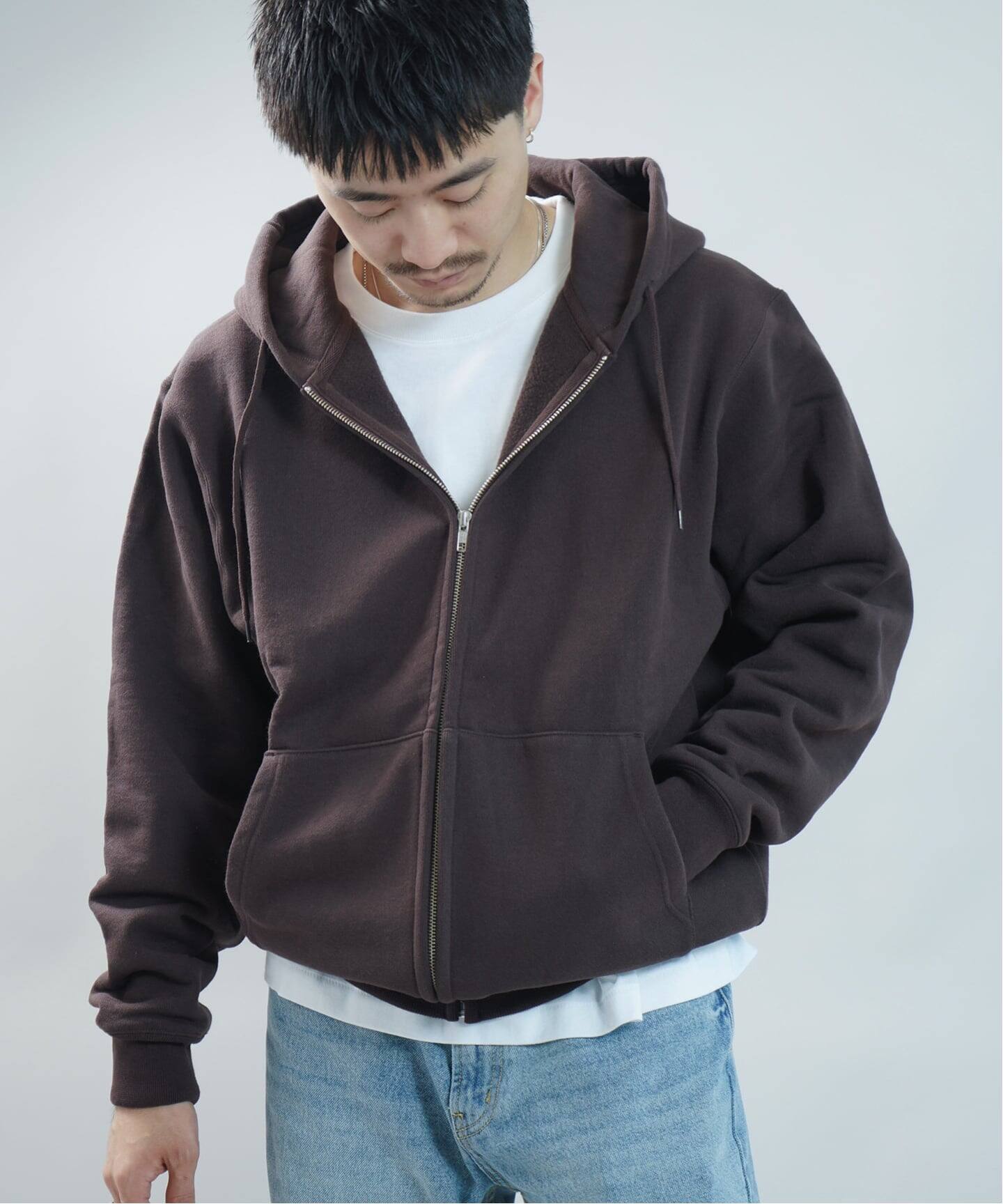 BASEMENT GEAR / ベースメントギア 15oz Garment Dye ZU Hoodie