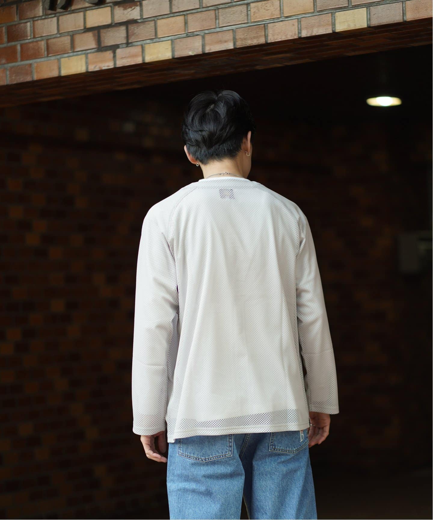 【新品・タグ付き】needles レースカーディガン NEEDLES / ニードルズ】V-Neck Cardigan - Raschel Lace