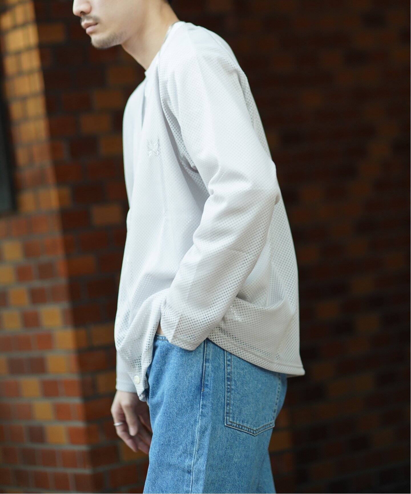 NEEDLES / ニードルズ】V-Neck Cardigan - Raschel Lace