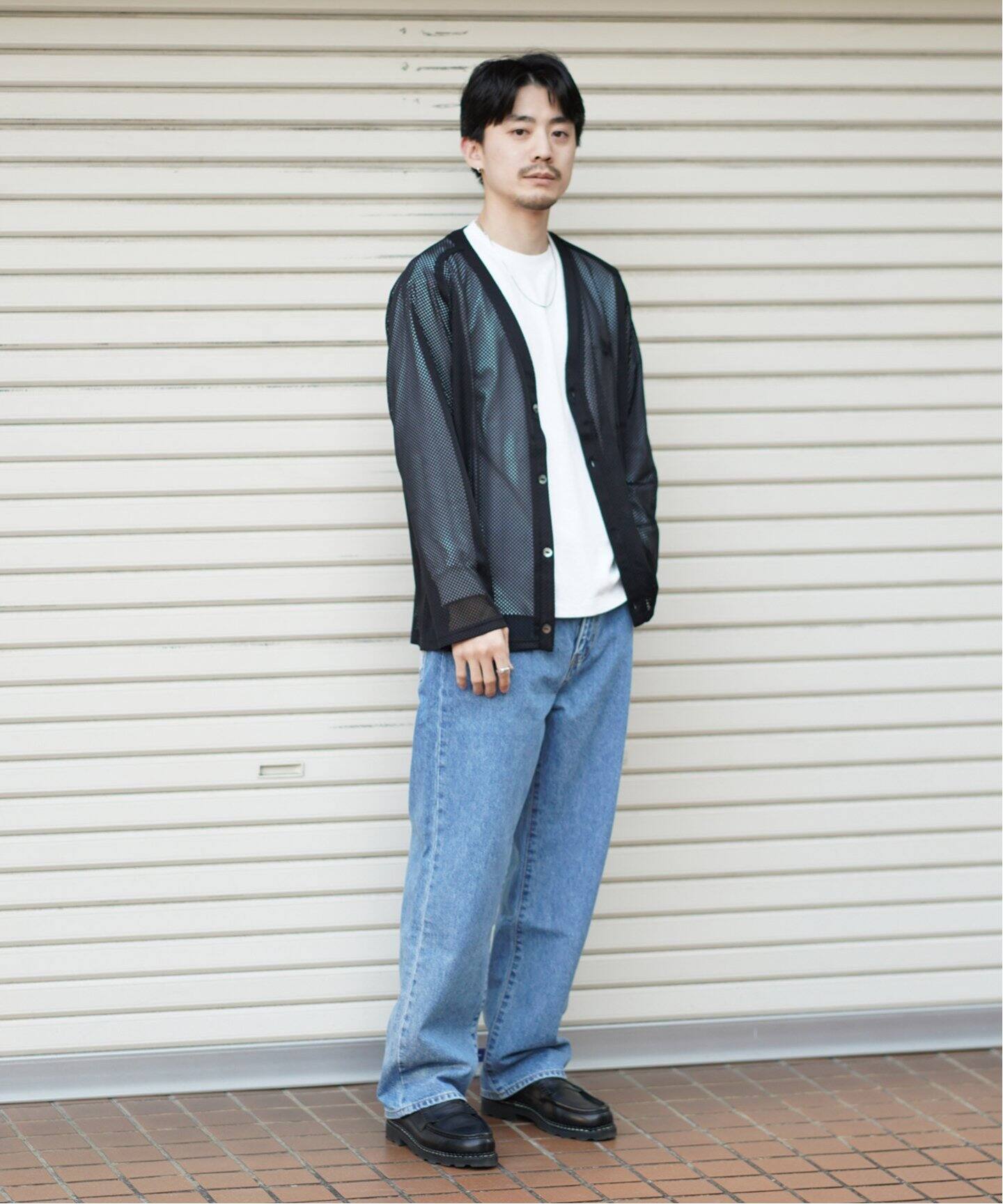 NEEDLES / ニードルズ】V-Neck Cardigan - Raschel Lace