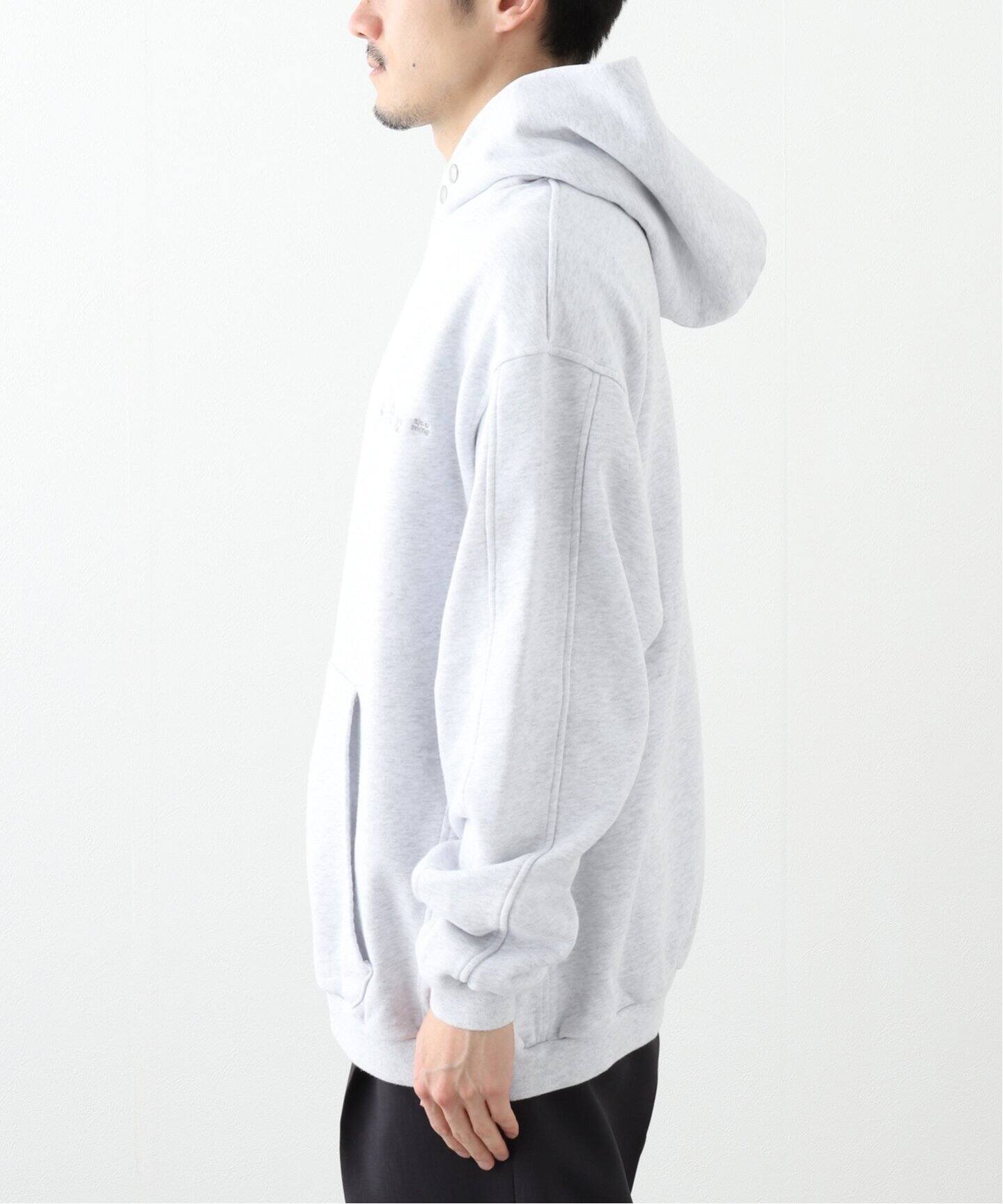 BAL×RUSSELL ATHLETIC/HIGH COTTON HOODIE BAL-RA-21_DULL-GRAY_2.jpg