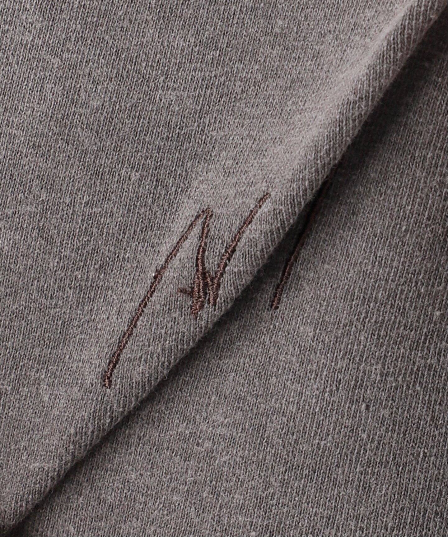 ANCELLM / アンセルム EMBROIDERY DYED LS T-SHIRT（Tシャツ