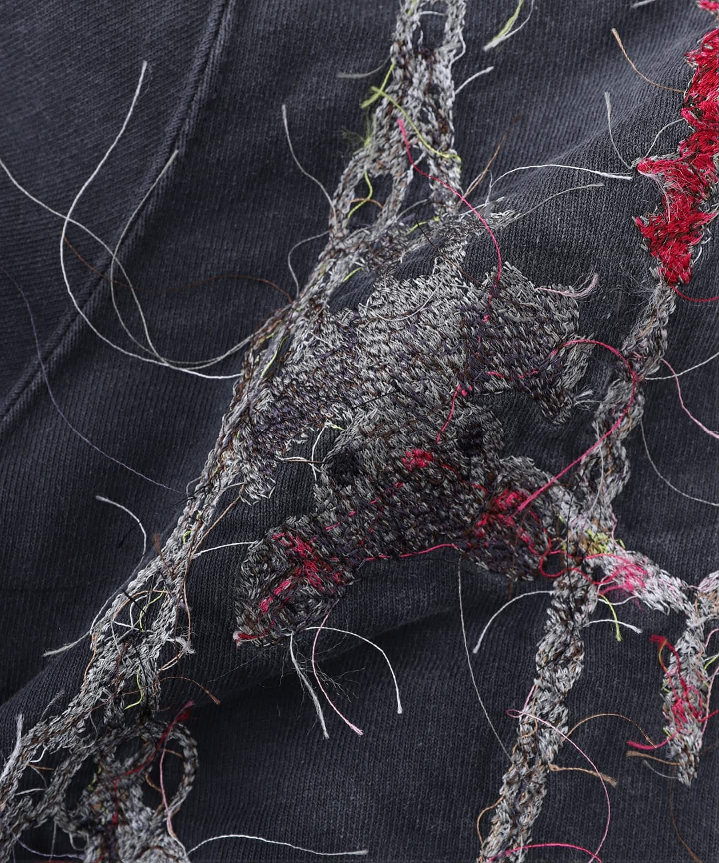 doublet / ダブレット EMBROIDERED CHAIN ZIP-UP HOODIE（Tシャツ