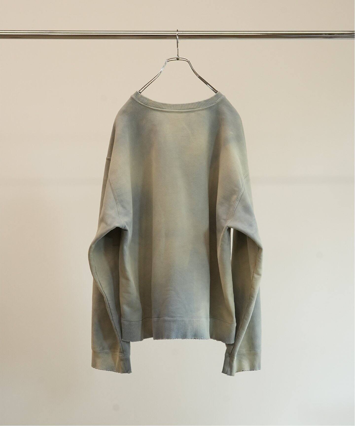 ANCELLM / アンセルム】UNEVENNESS SWEAT SHIRT（スウェット）｜WISM  