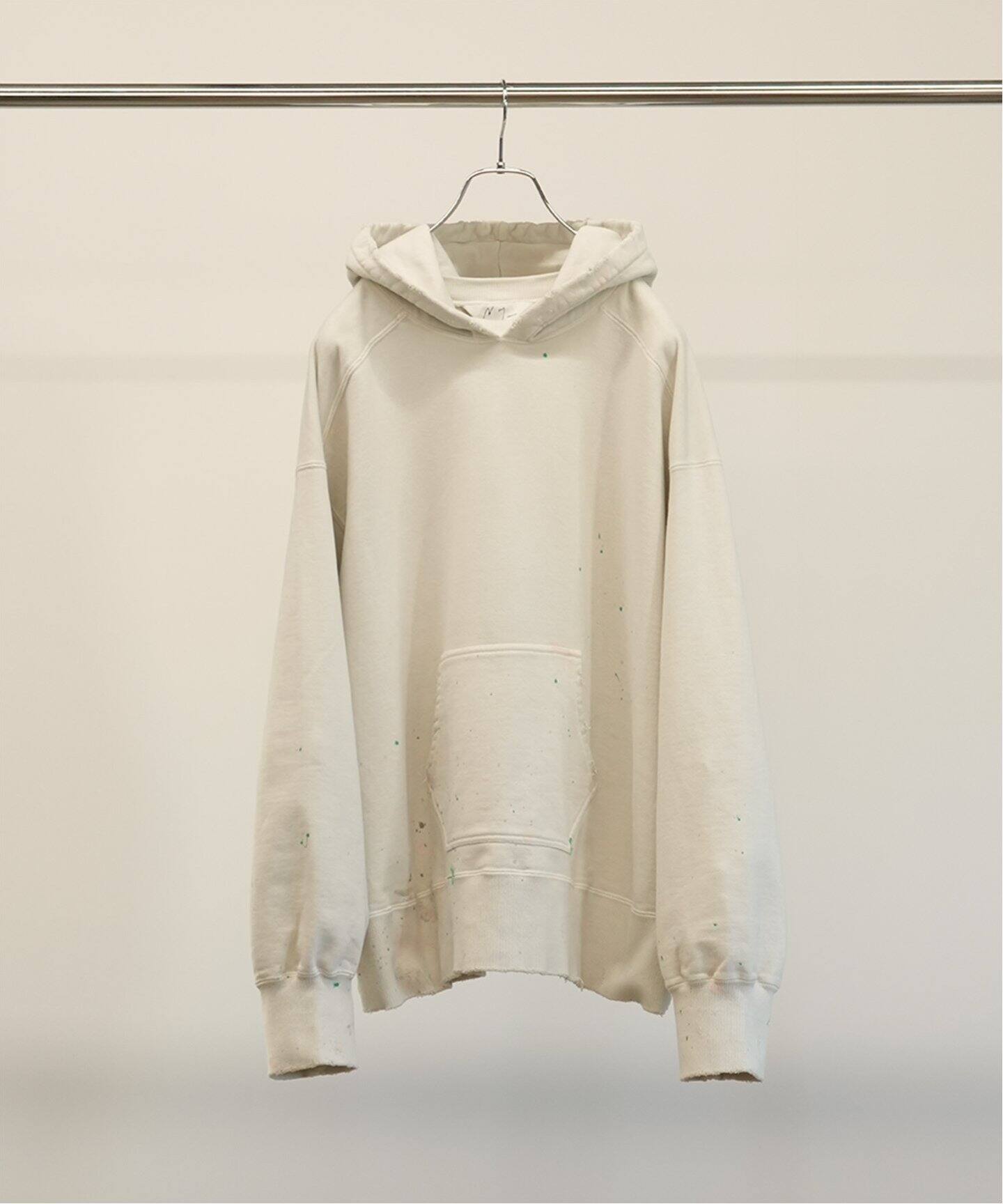 ANCELLM / アンセルム】DYED DAMAGE HOODIE（パーカー）｜WISM 