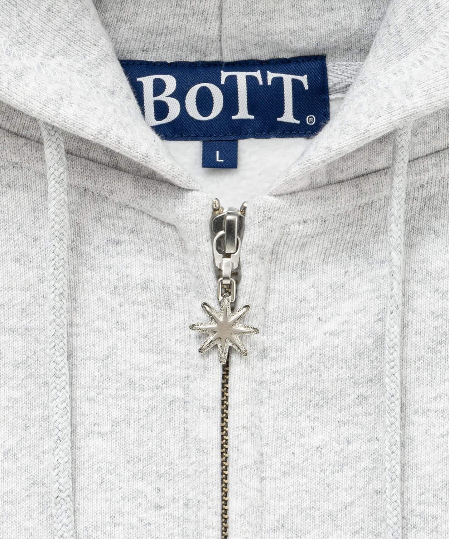 BoTT / ボット B Logo Zip Hoodie（パーカー）｜WISM（ウィズム）の