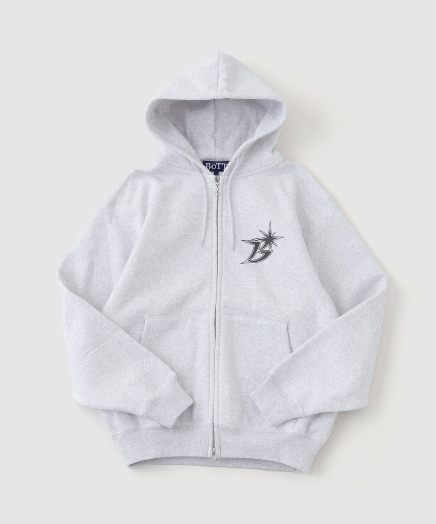 BoTT / ボット B Logo Zip Hoodie（パーカー）｜WISM（ウィズム）の