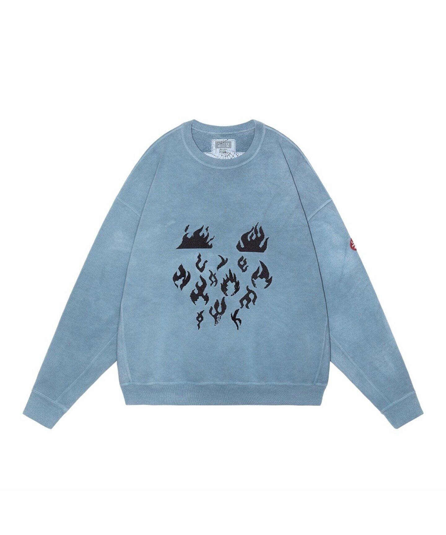 C.E / シーイー】 cavempt OVERDYE FLARE CREW NECK CES27CS 09（T 