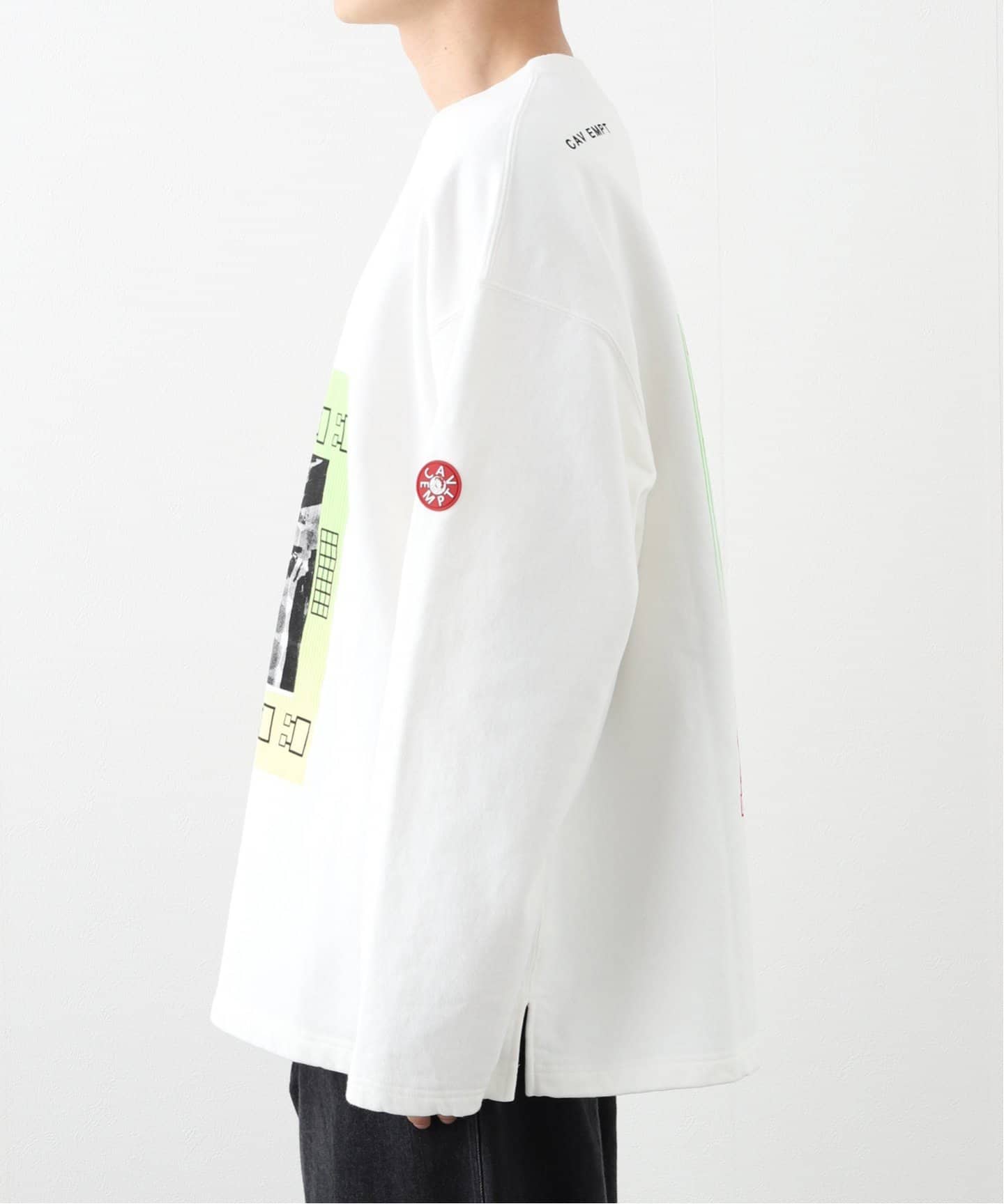 C.E FK BolognaEdit LONG SLEEVE ホワイト長袖