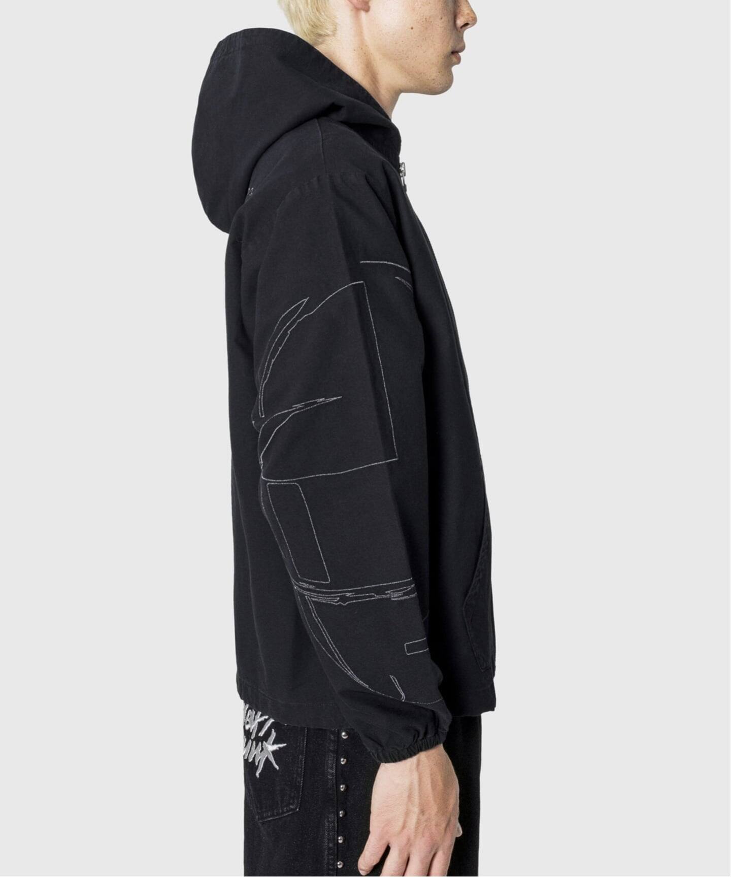 PLEASURES × DAFTPUNK DIGITAL ZIP PONCHO HO（パーカー）｜WISM