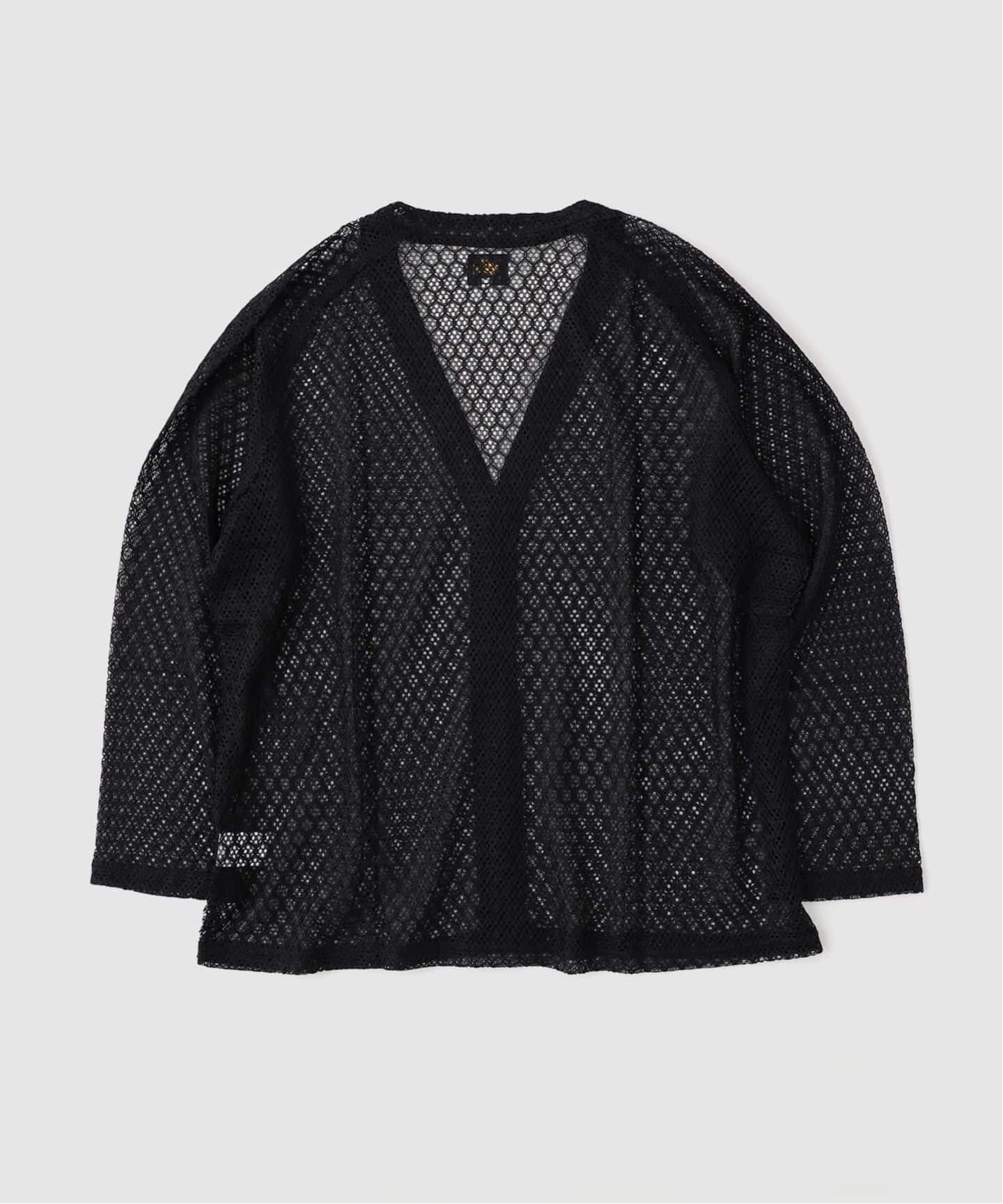 NEEDLES / ニードルズ V-Neck Cardigan - PE/W Raschel L（Tシャツ