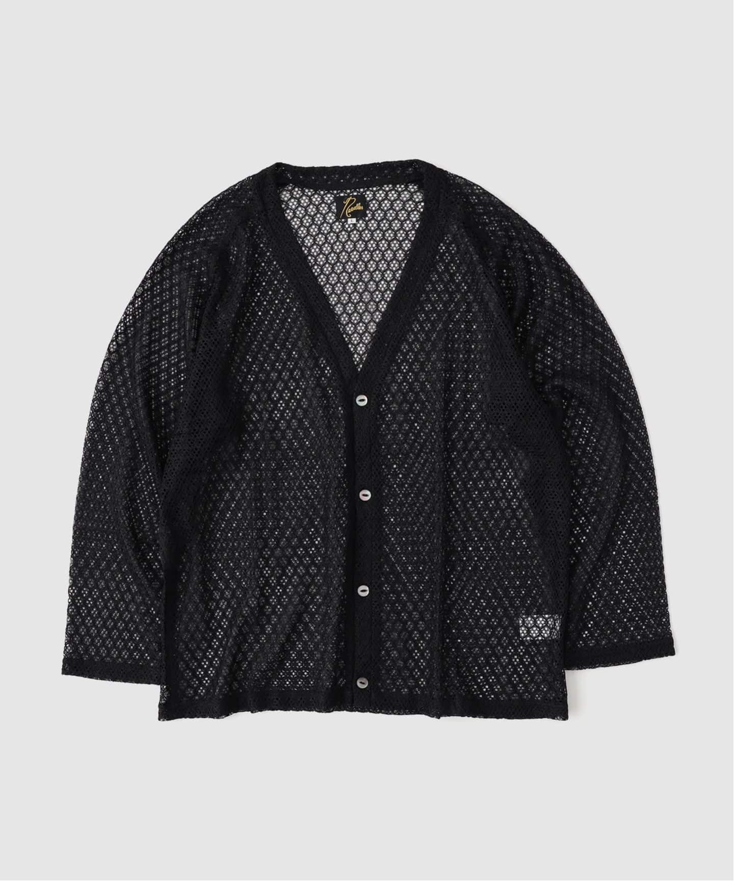 NEEDLES / ニードルズ V-Neck Cardigan - PE/W Raschel L（Tシャツ