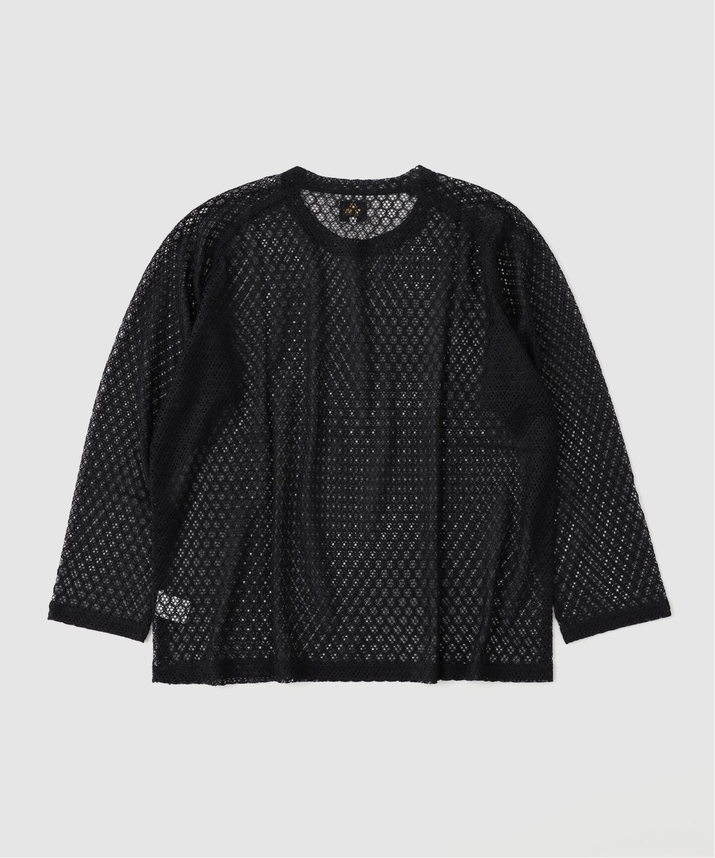 NEEDLES / ニードルズ L/S U-Neck Tee - PE/W Raschel La（Tシャツ