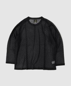NEEDLES / ニードルズ L/S U-Neck Tee - PE/W Raschel La（Tシャツ 
