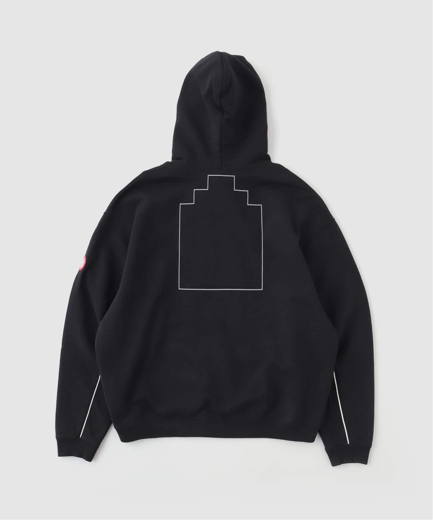 CAVEMPT DESIGN パーカー C.E / シーイー cavempt SOLID LOOSE HOODY BLACK（パーカー）｜WISM