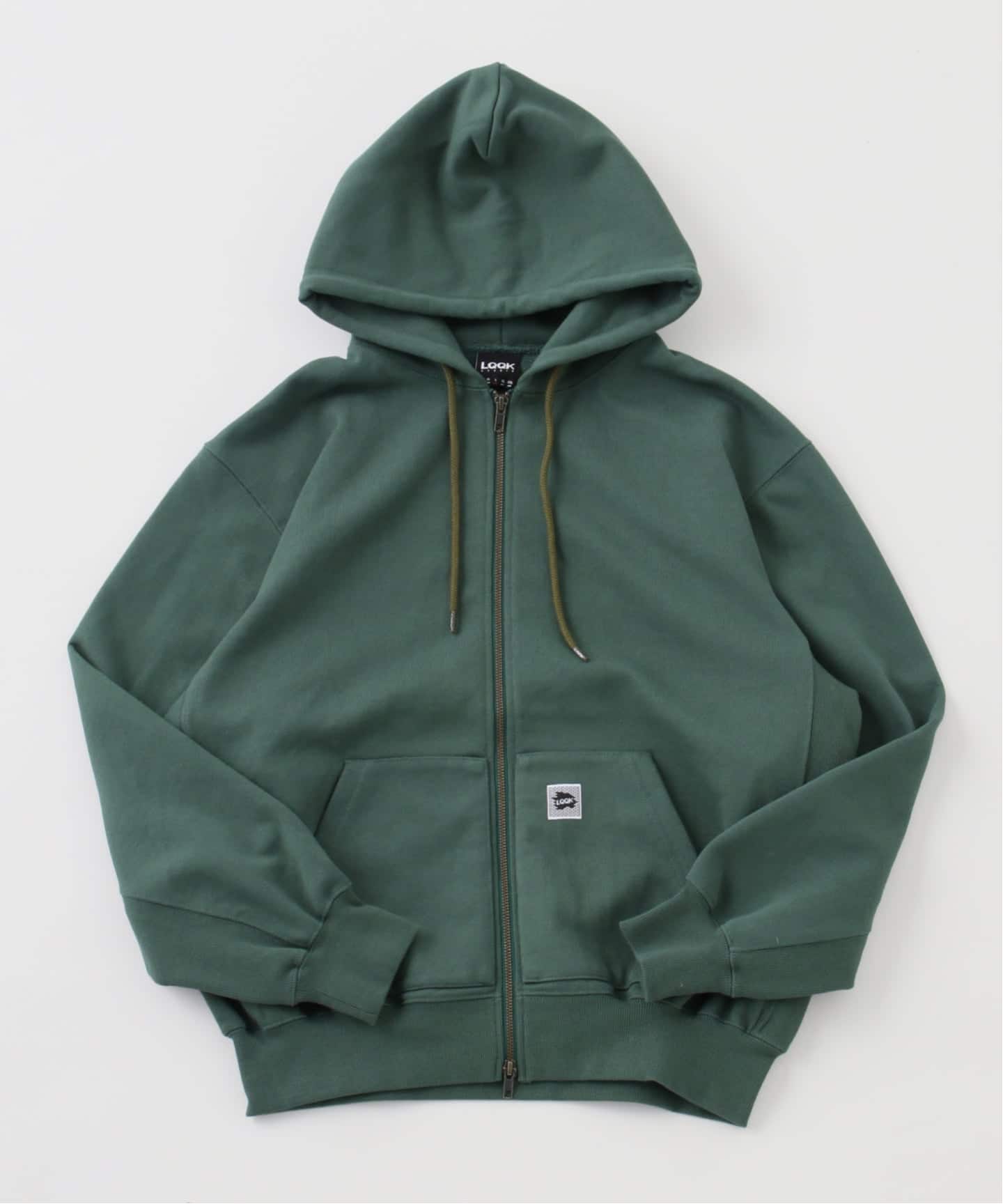 lqqk studio パーカー LQQK STUDIO(ルックスタジオ)/ MIDWEIGHT FLEECE LOGO HOODIE