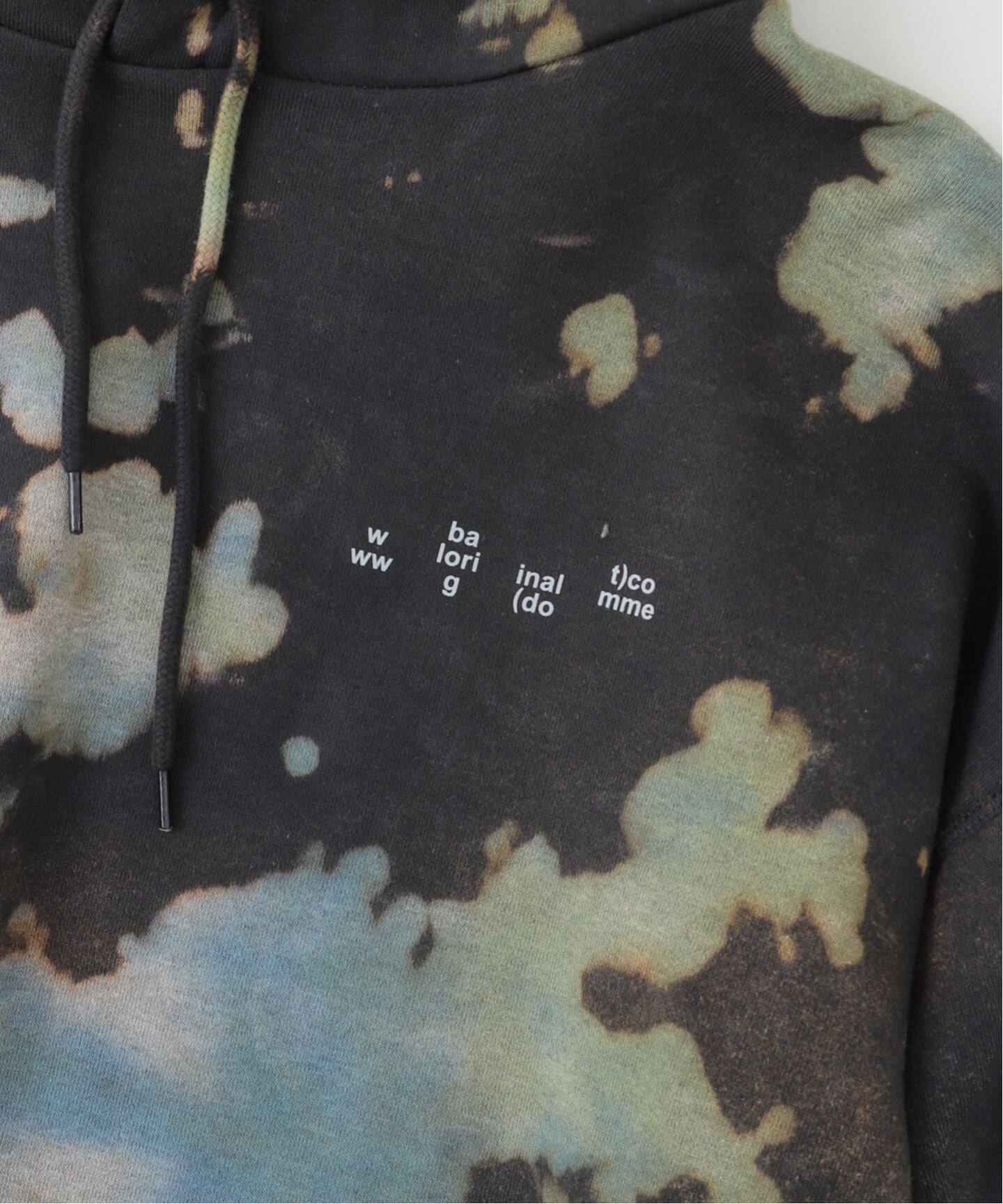 BAL / バル LOGO TIE DYE HOODIE by YUKIDYEL（パーカー）｜WISM