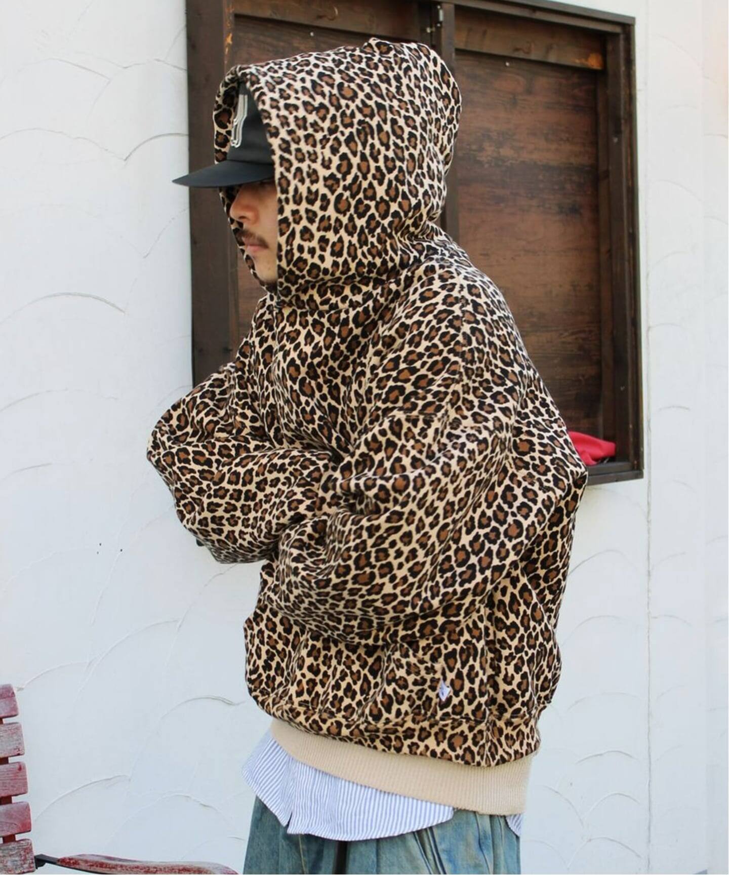 AKIMBO CLUB / アキンボクラブ HOODIE / LEOPARD（パーカー）｜WISM