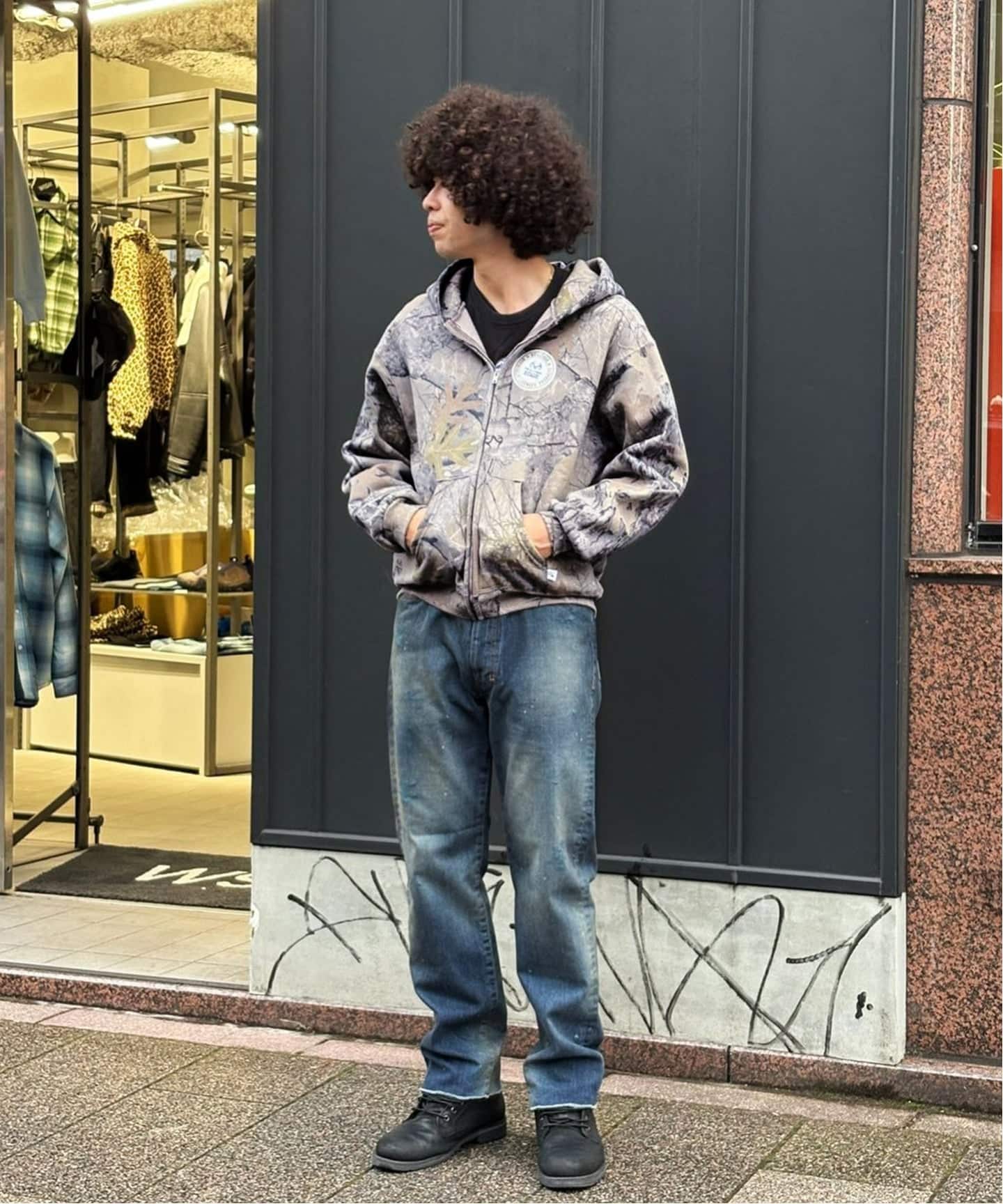 AKIMBO CLUB / アキンボクラブ ZIP UP HOODIE / REALCAMO（パーカー