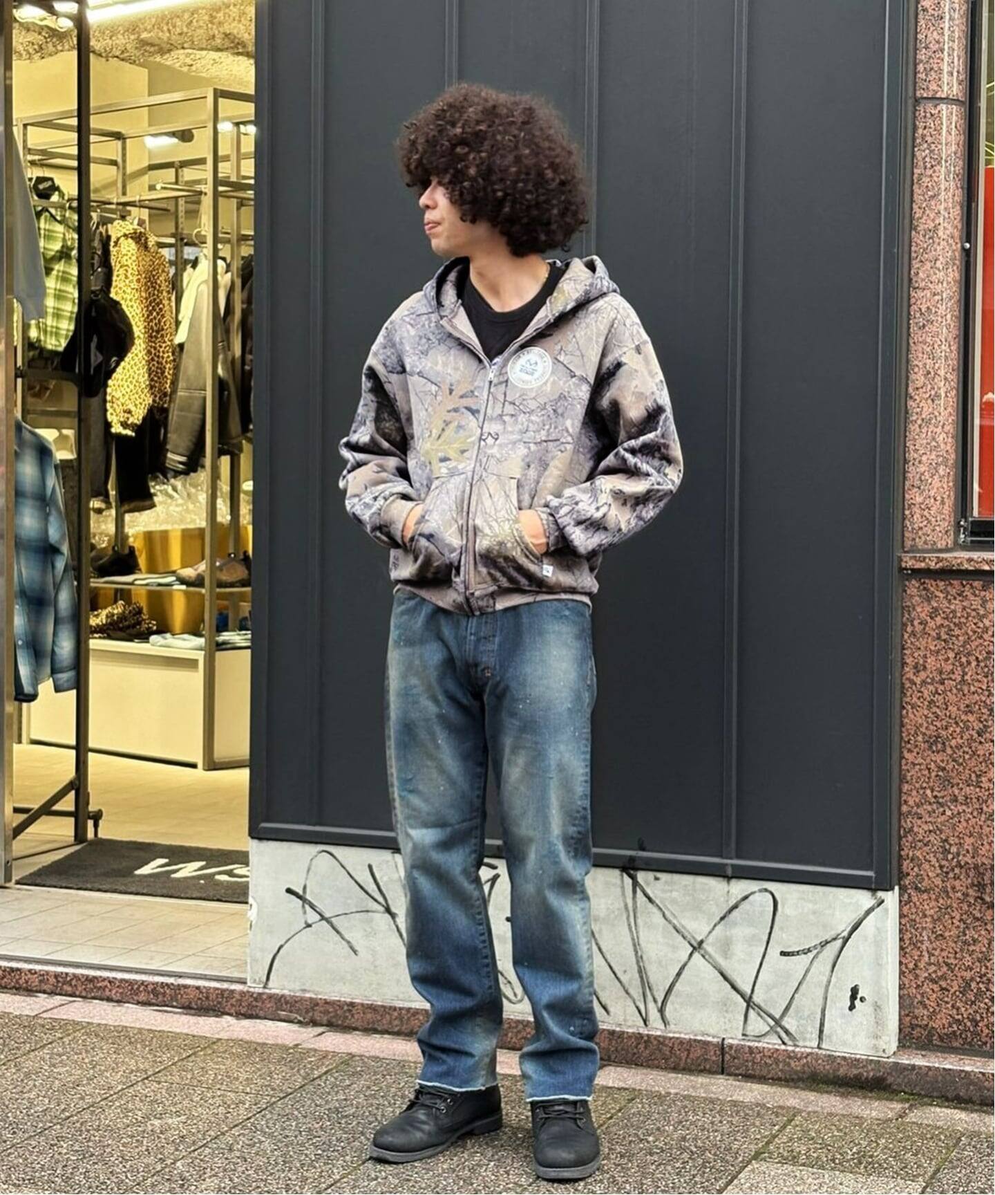AKIMBO CLUB / アキンボクラブ ZIP UP HOODIE / REALCAMO（パーカー
