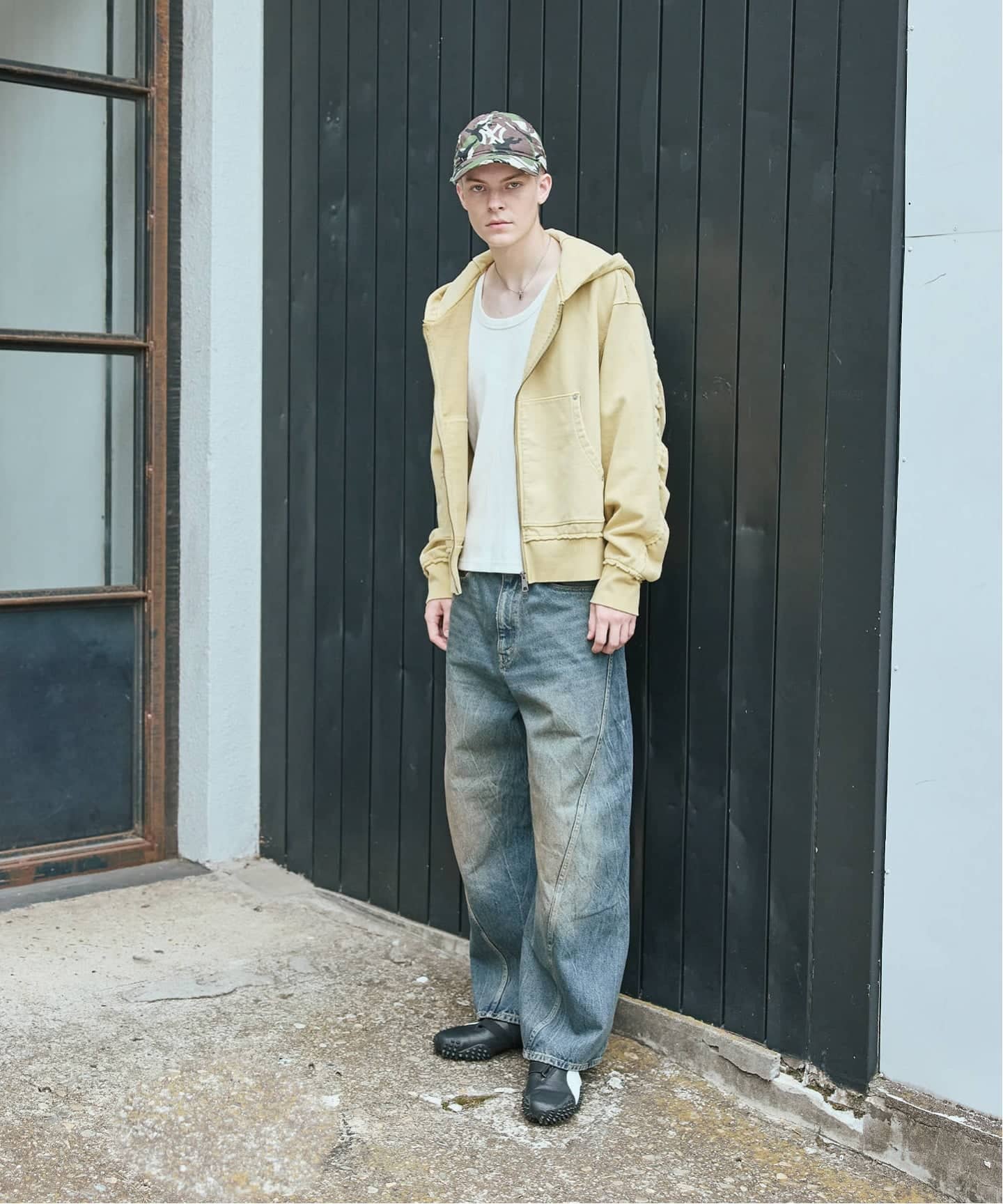 ラウンド スリーブ アシッド ジップ パーカー（パーカー）｜JOURNAL