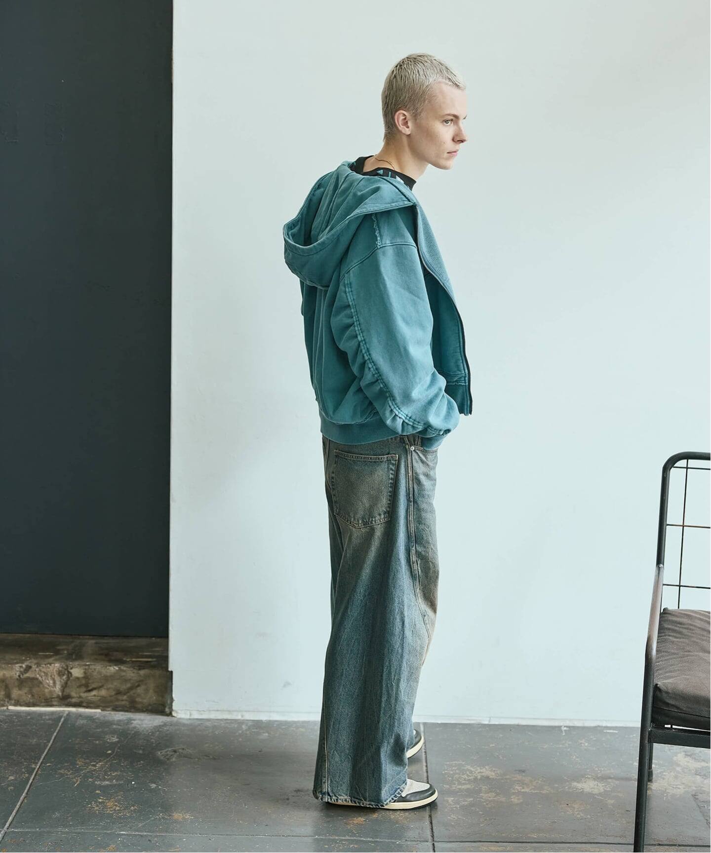 ラウンド スリーブ アシッド ジップ パーカー（パーカー）｜JOURNAL