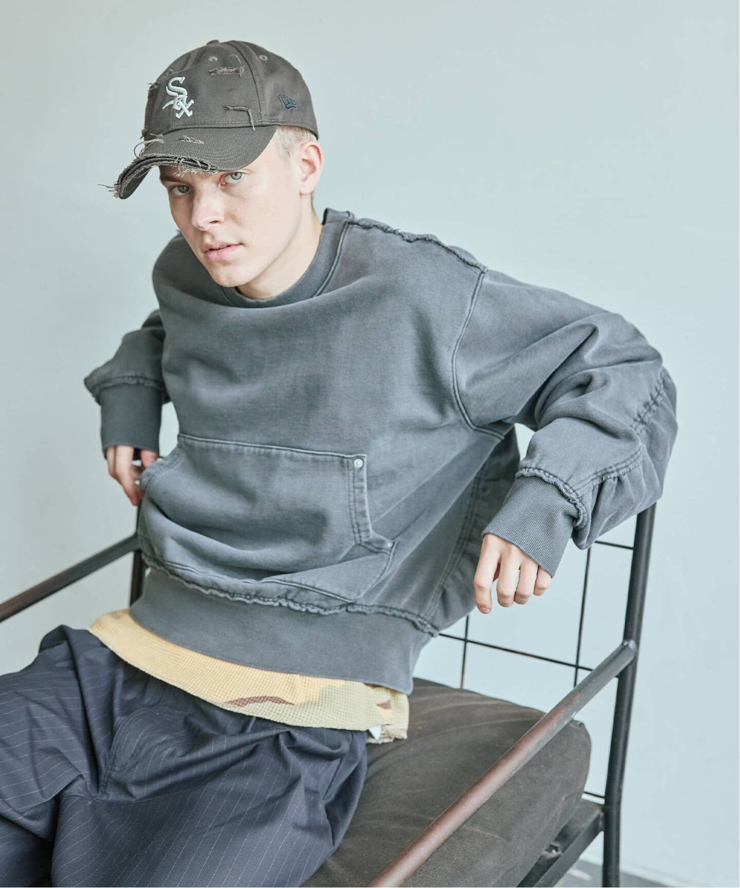 ラウンド スリーブ クルーネック スウェット（スウェット）｜JOURNAL