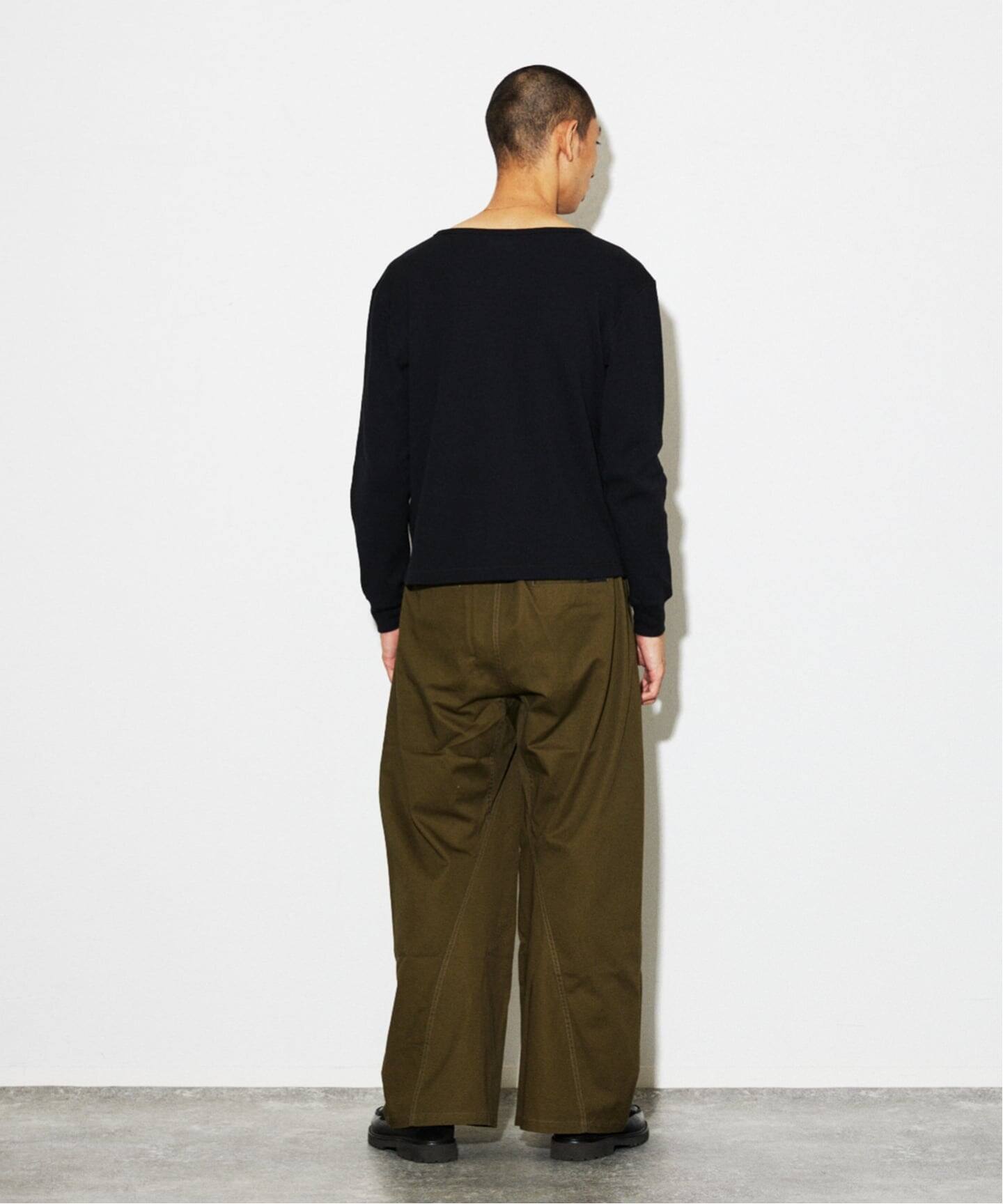 ワイド ネック サーマル ロンT（Tシャツ／カットソー）｜JOURNAL