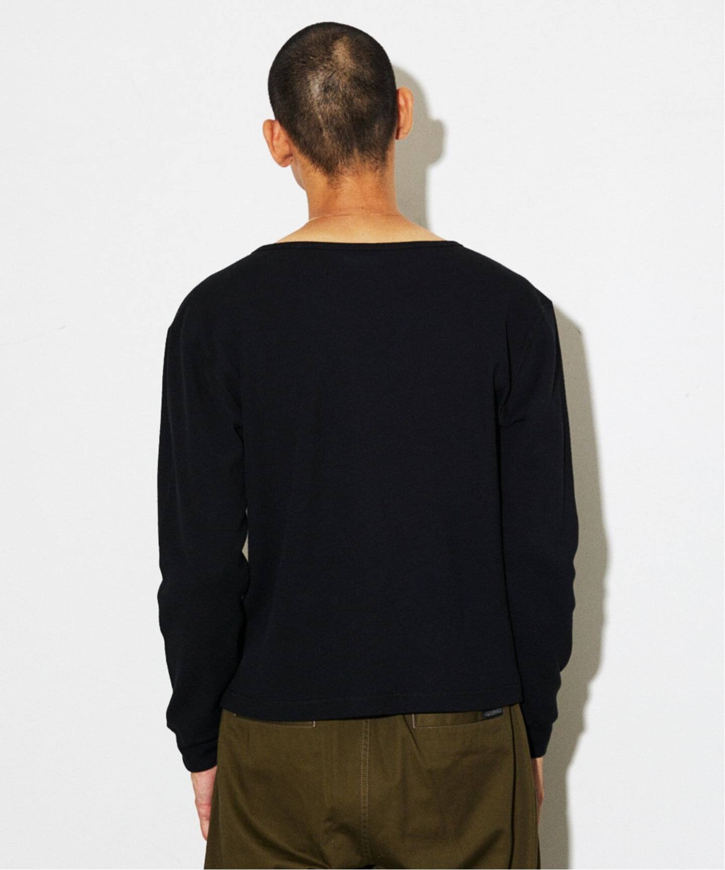 ワイド ネック サーマル ロンT（Tシャツ／カットソー）｜JOURNAL