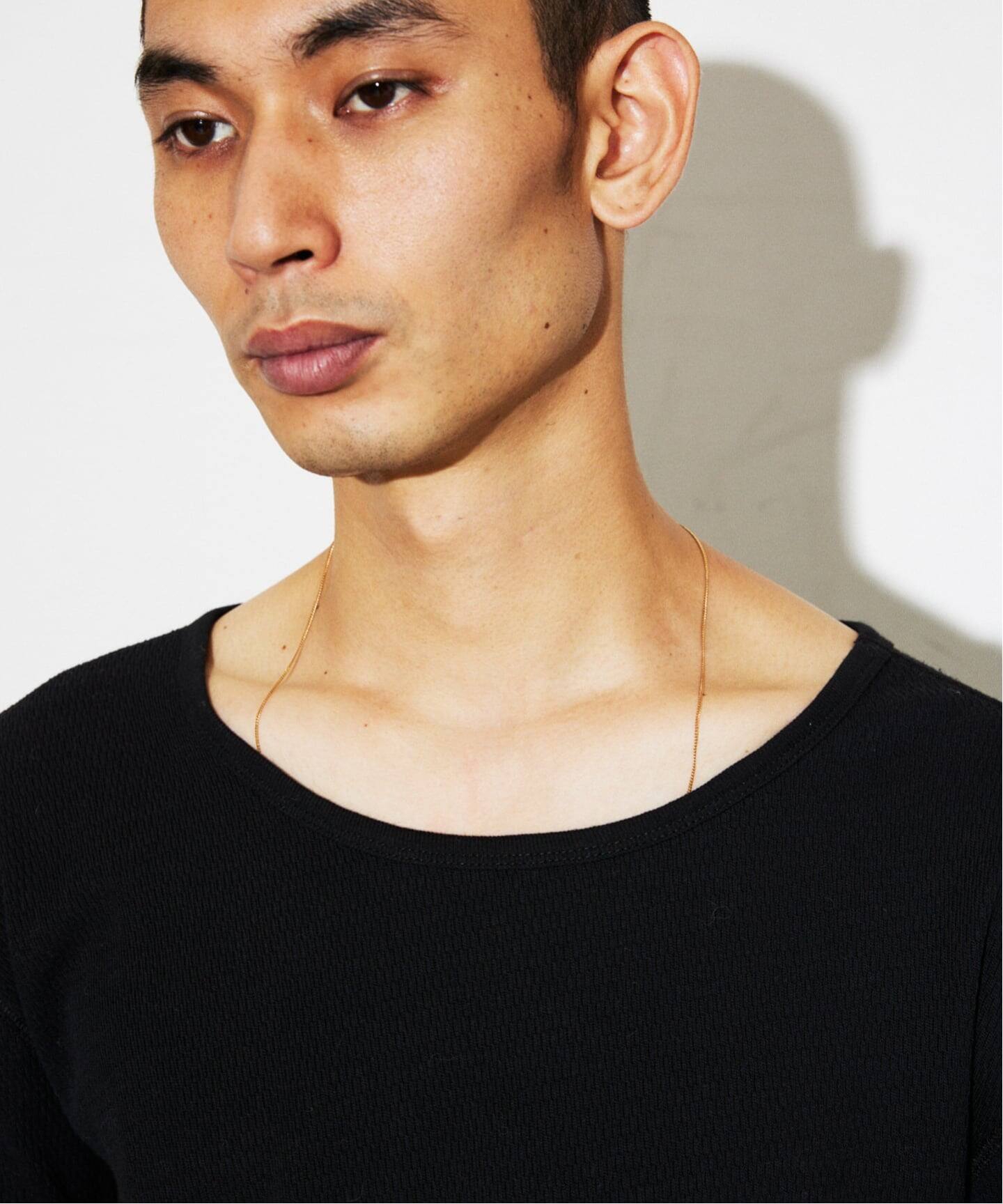 ワイド ネック サーマル ロンT（Tシャツ／カットソー）｜JOURNAL